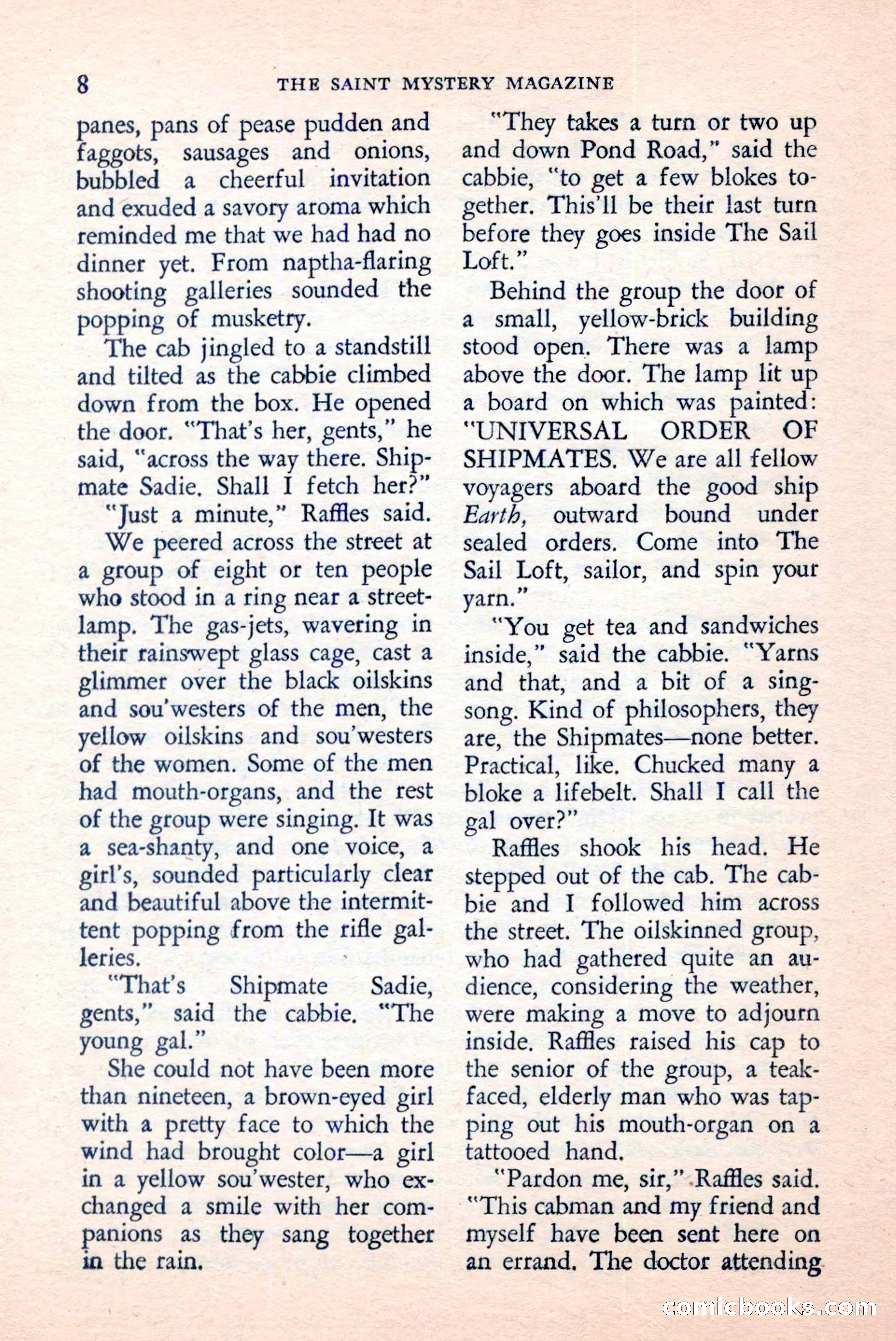 The Saint Mystery Magazine, April 1959 — page 10 of 132
