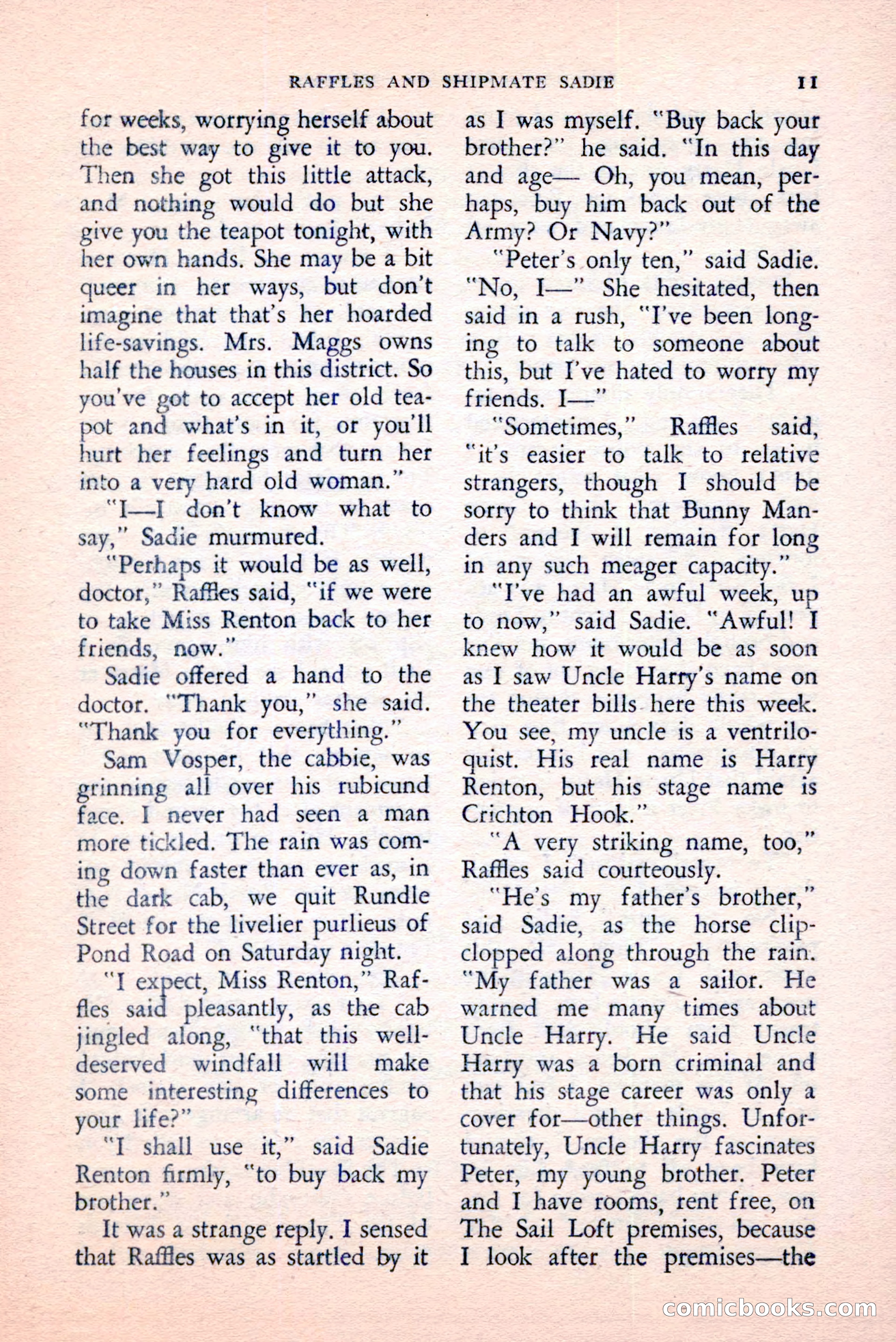 The Saint Mystery Magazine, April 1959 — page 13 of 132