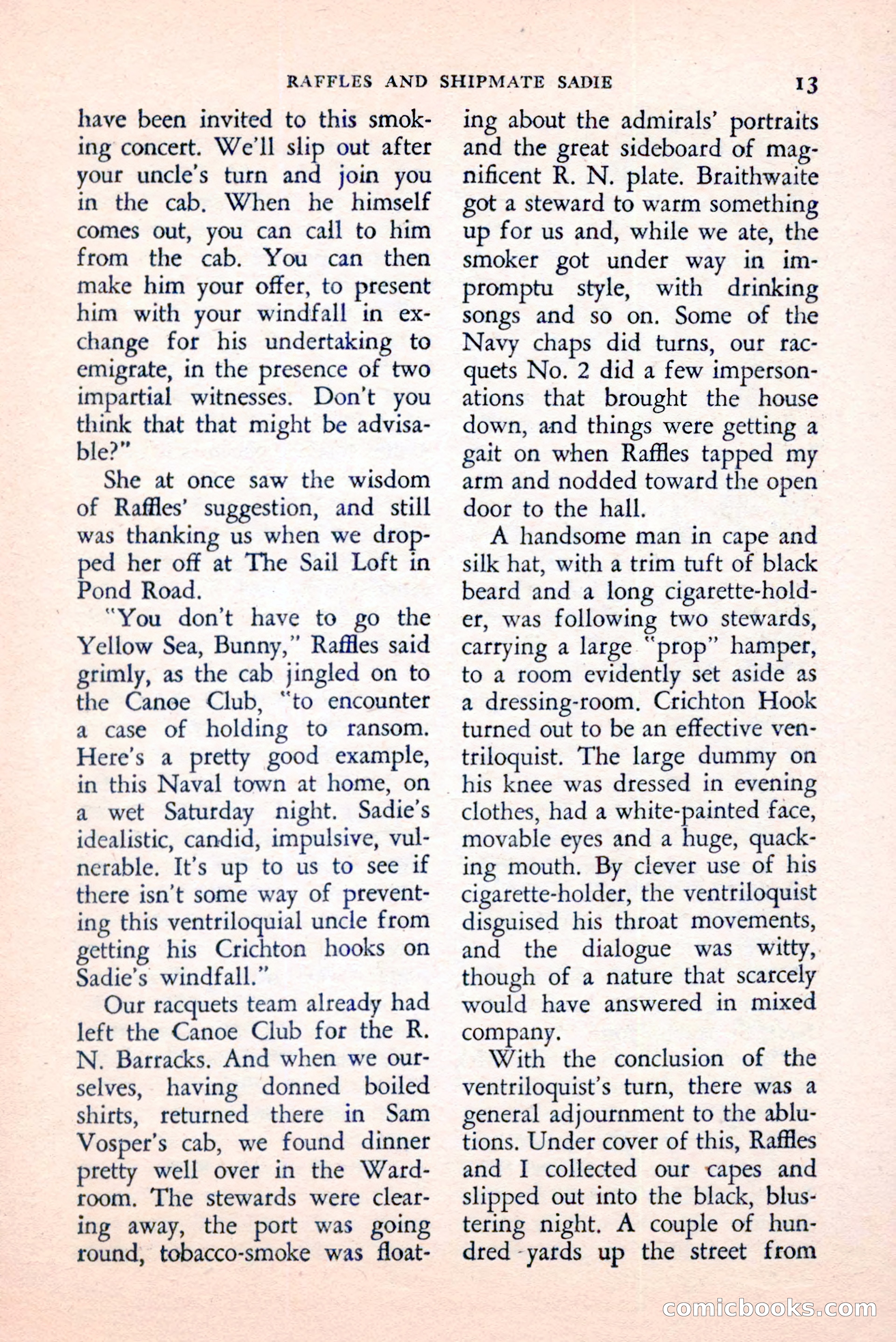 The Saint Mystery Magazine, April 1959 — page 15 of 132