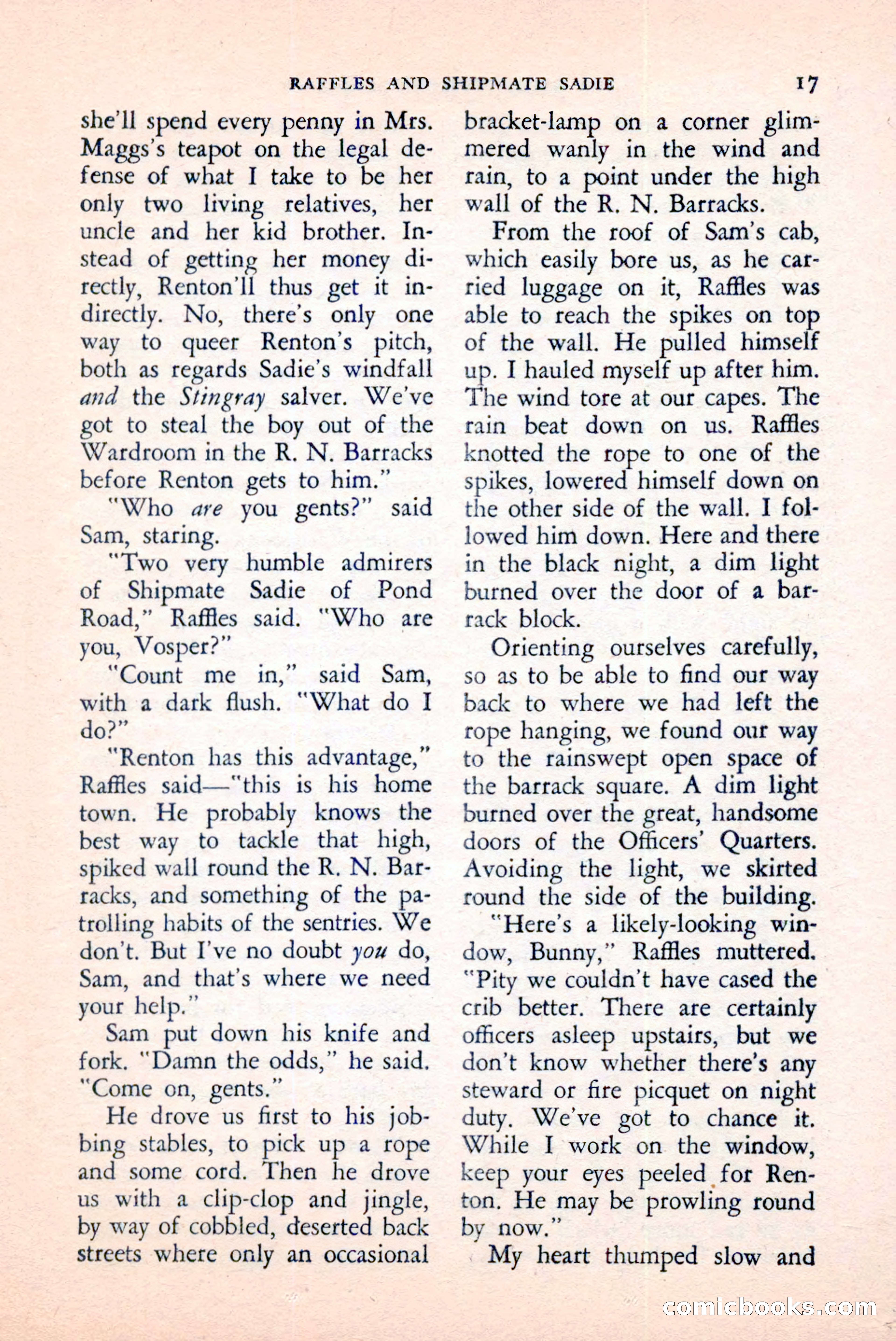 The Saint Mystery Magazine, April 1959 — page 19 of 132