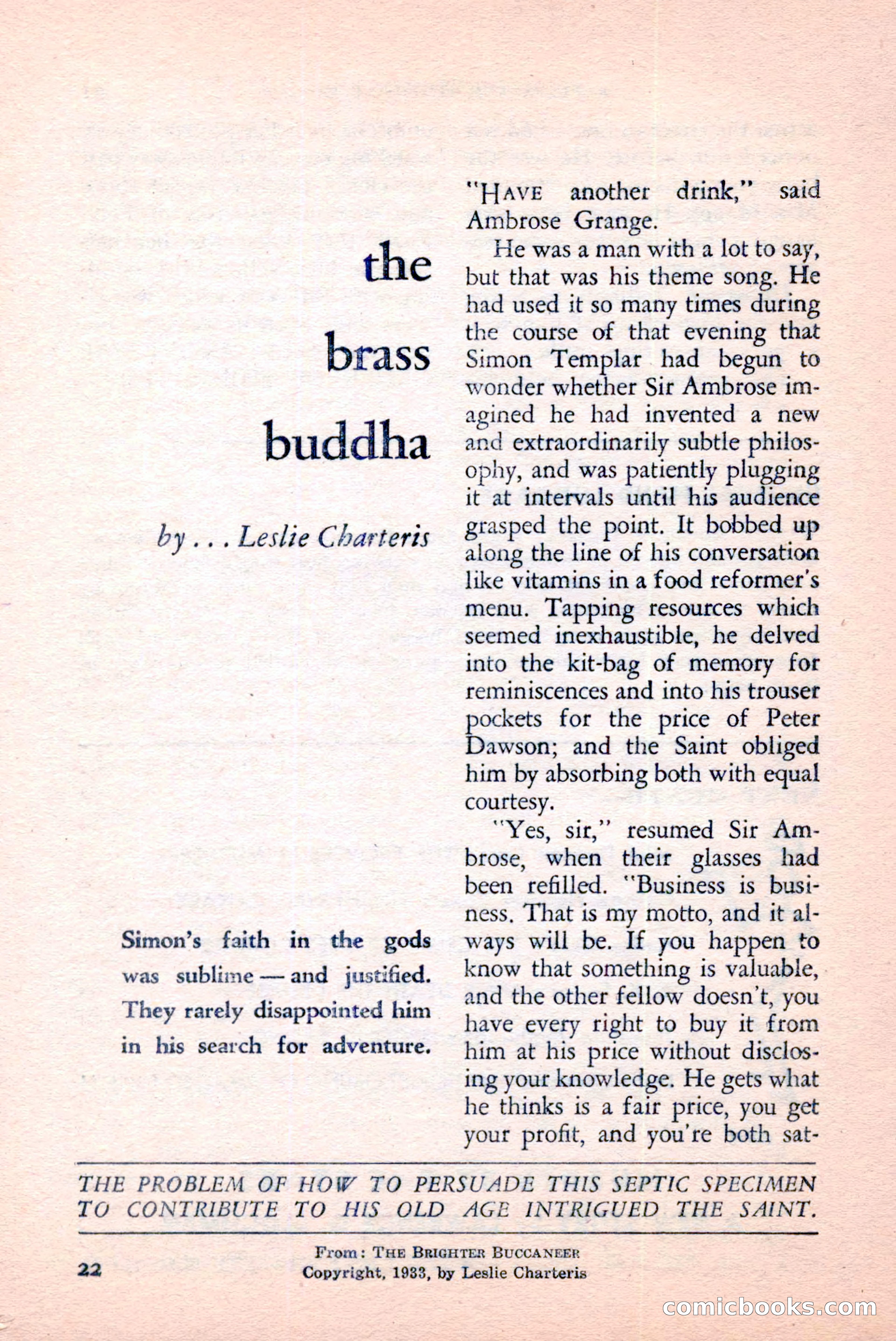 The Saint Mystery Magazine, April 1959 — page 24 of 132