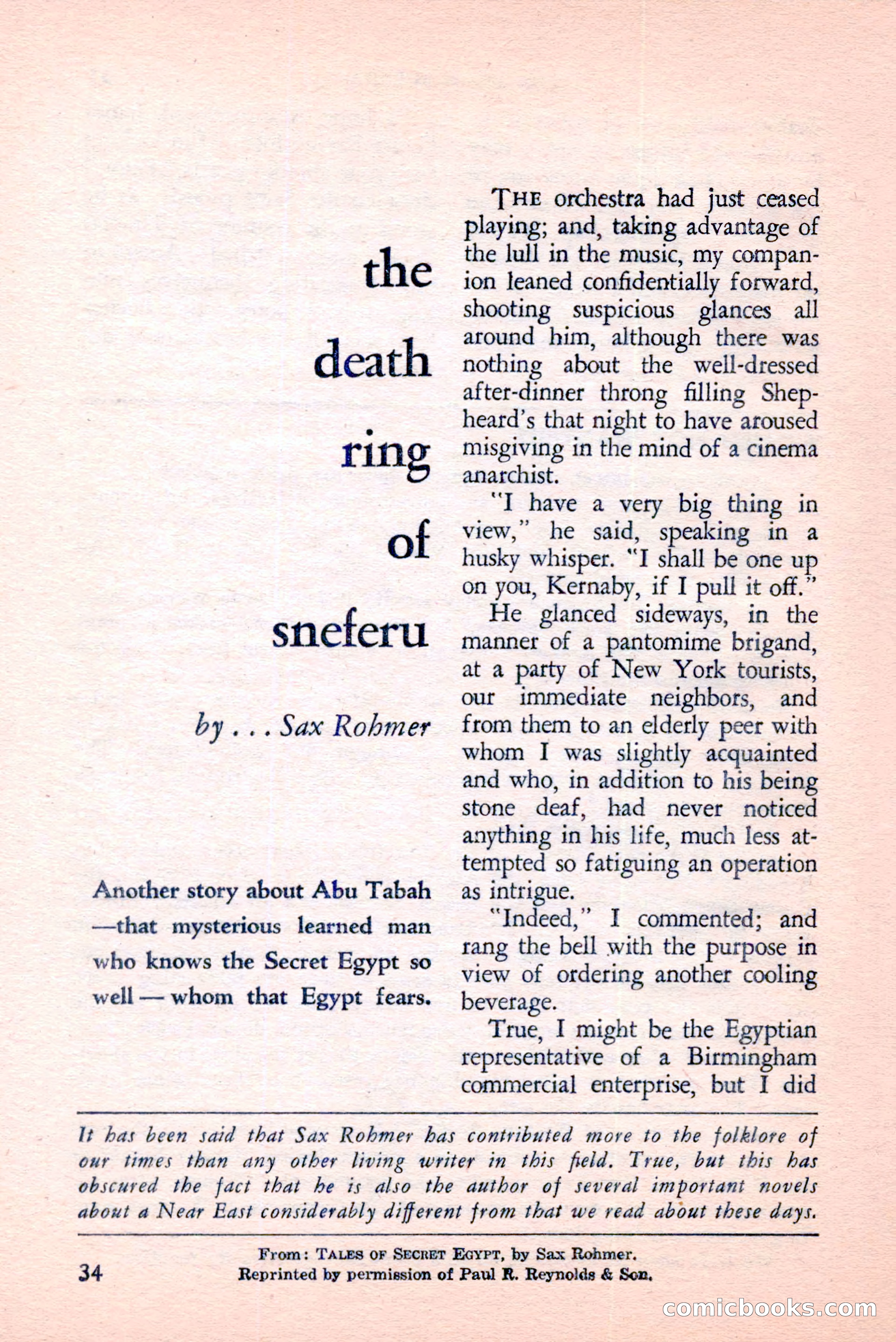 The Saint Mystery Magazine, April 1959 — page 36 of 132
