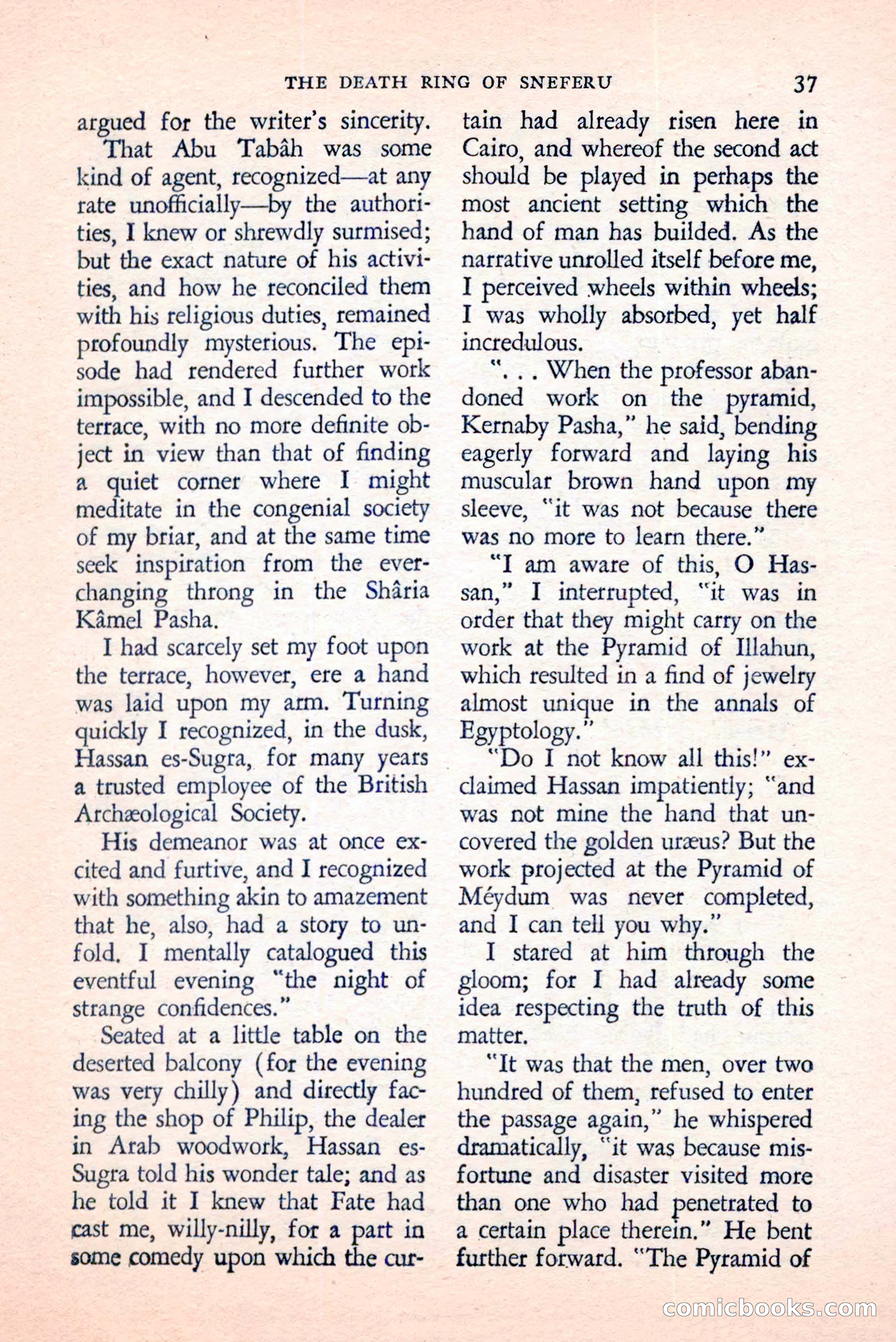 The Saint Mystery Magazine, April 1959 — page 39 of 132