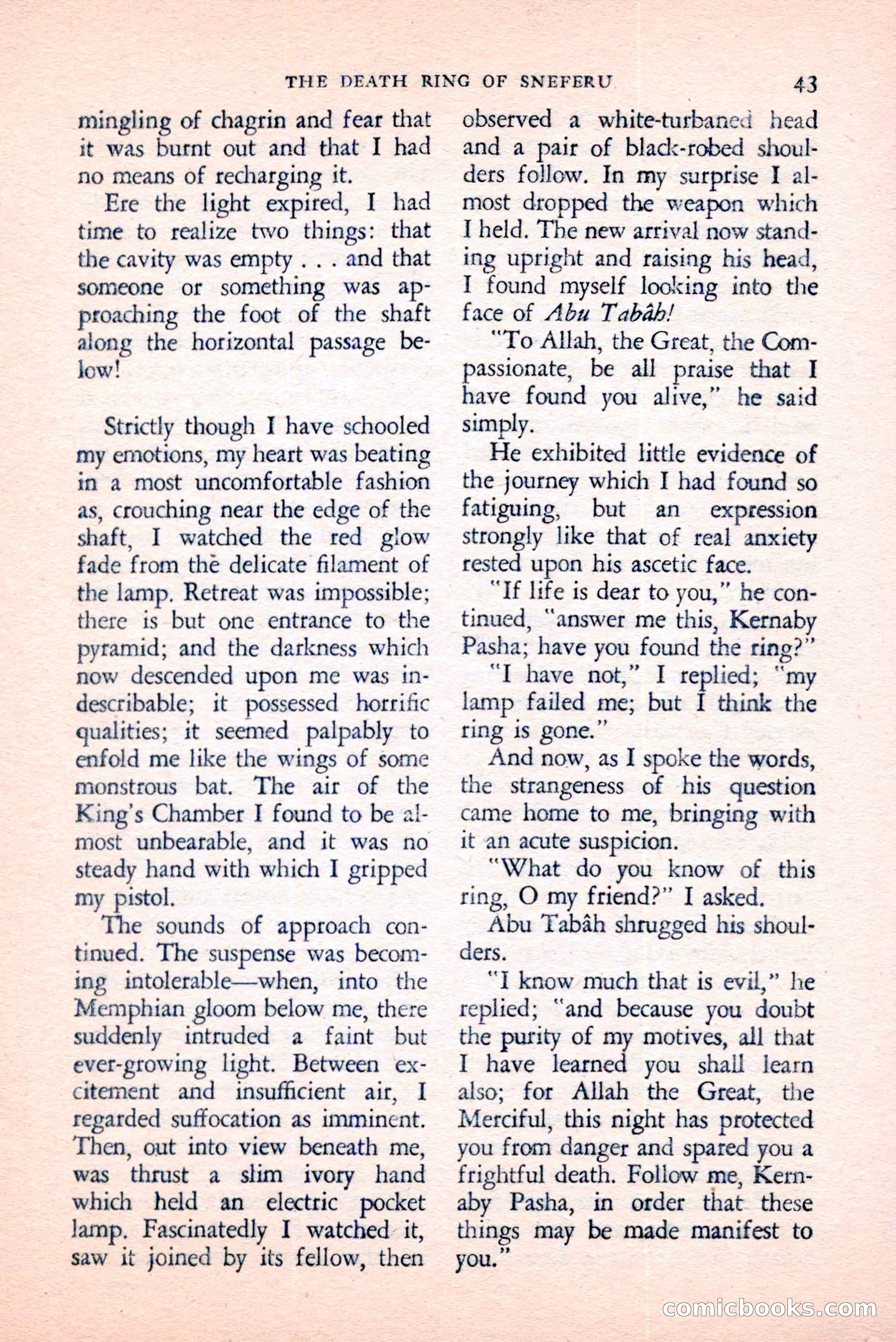 The Saint Mystery Magazine, April 1959 — page 45 of 132