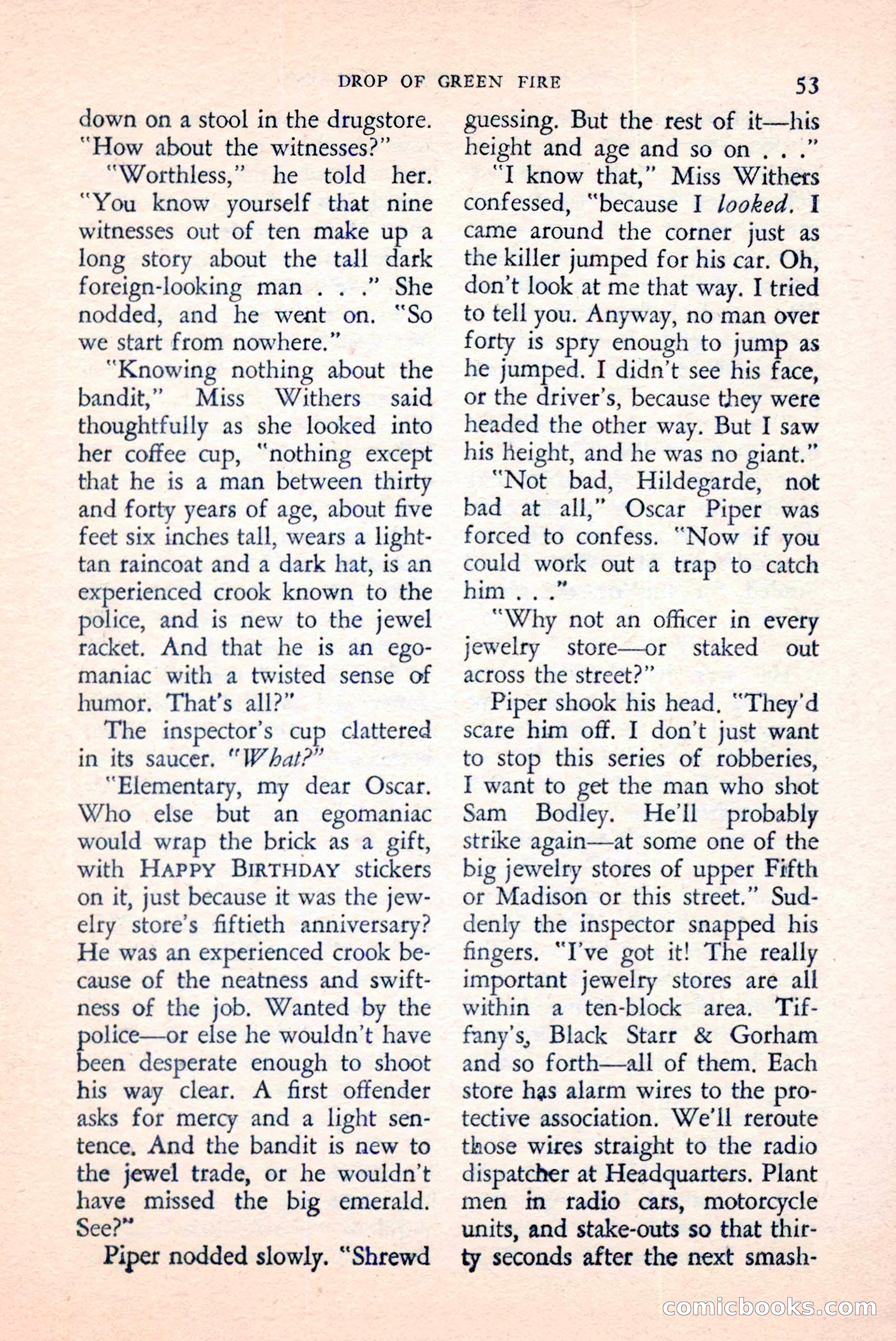 The Saint Mystery Magazine, April 1959 — page 55 of 132