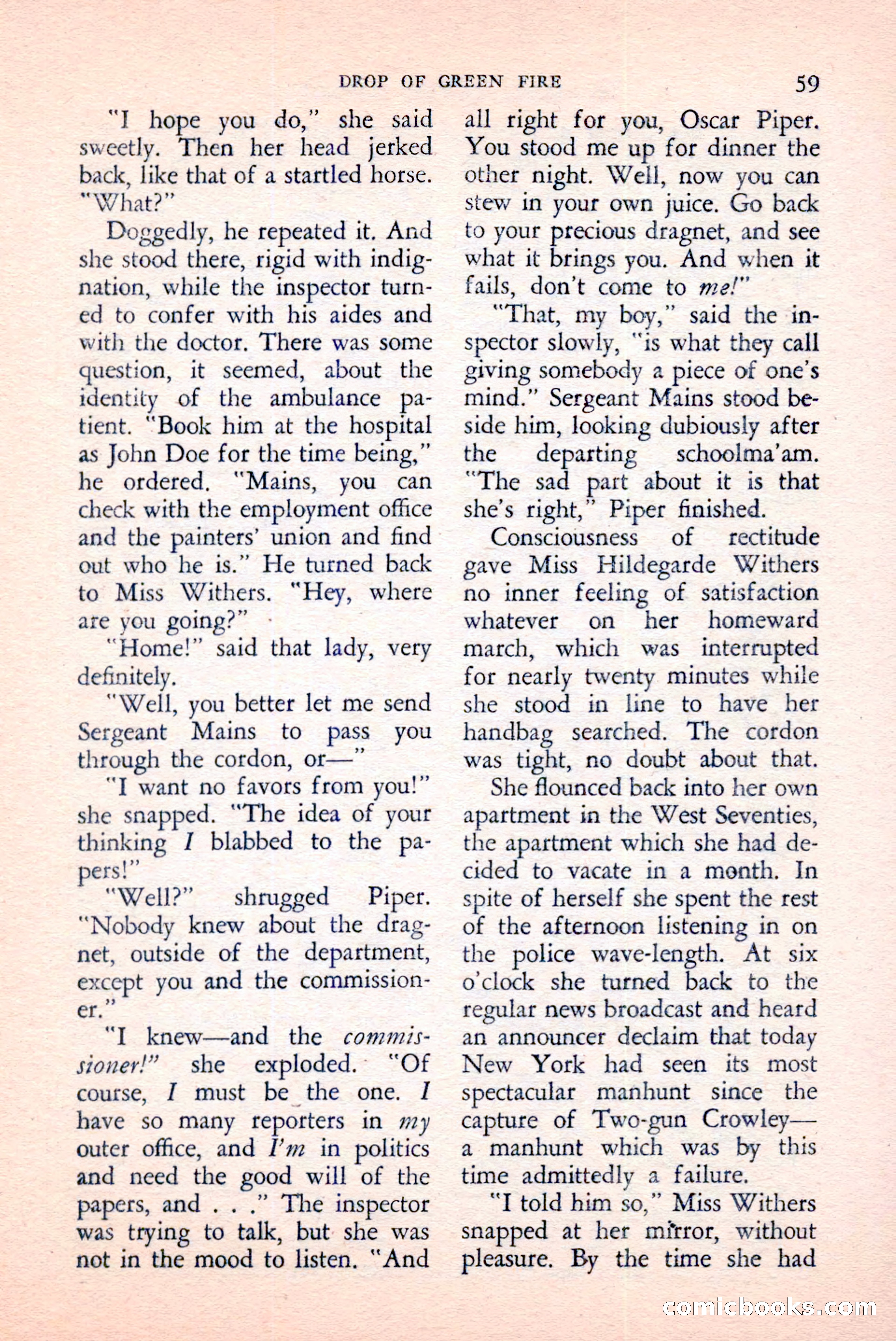 The Saint Mystery Magazine, April 1959 — page 61 of 132