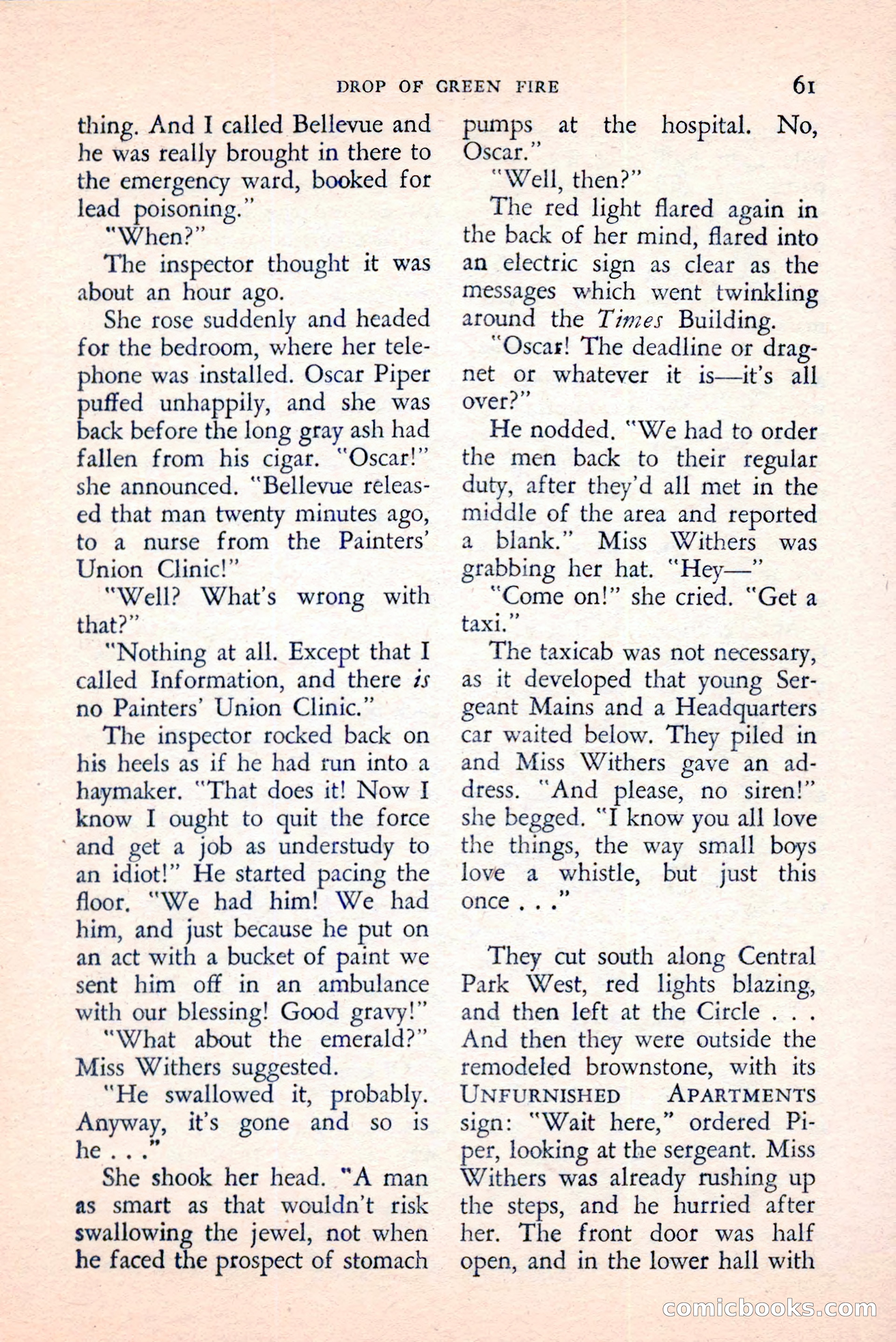 The Saint Mystery Magazine, April 1959 — page 63 of 132