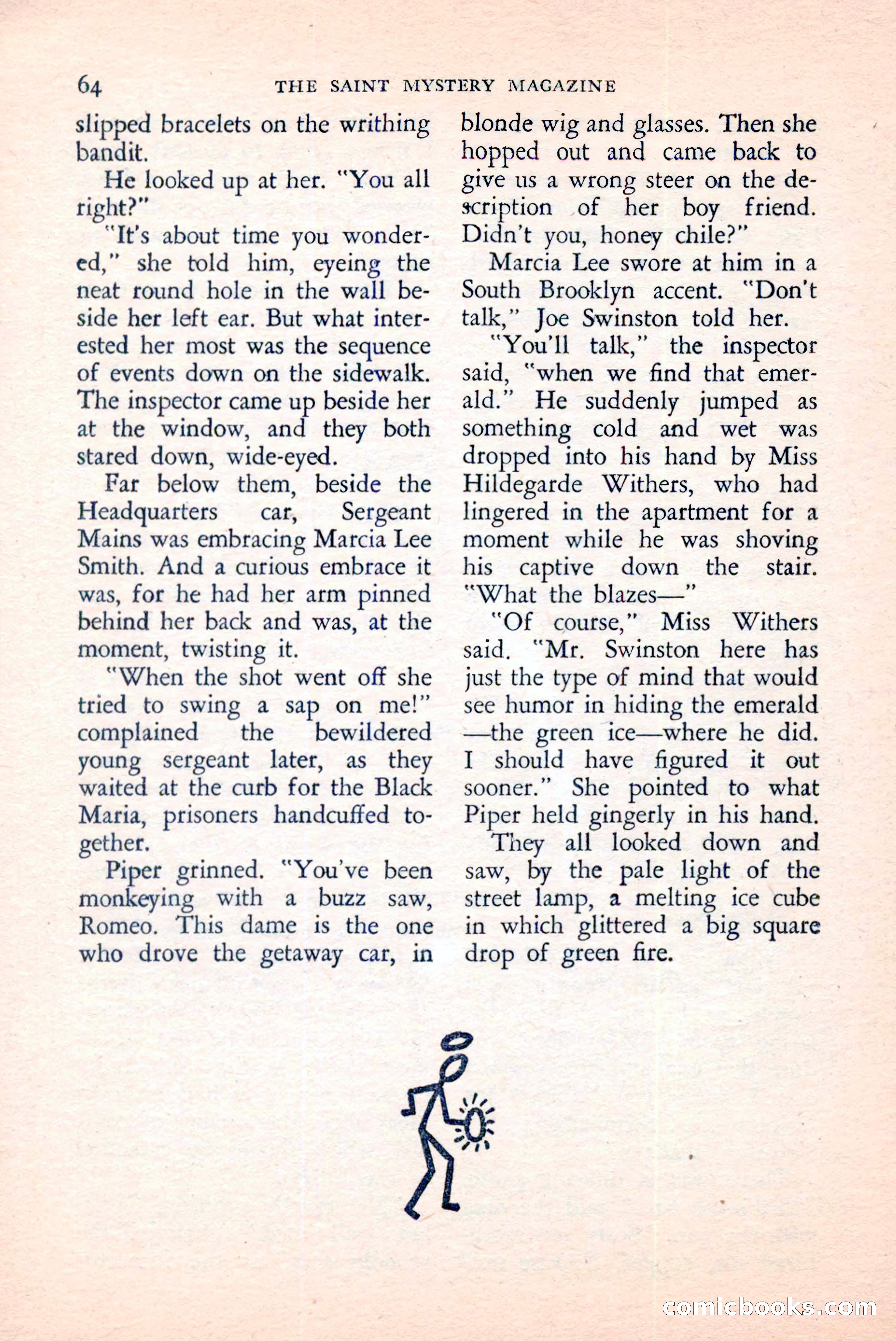 The Saint Mystery Magazine, April 1959 — page 66 of 132