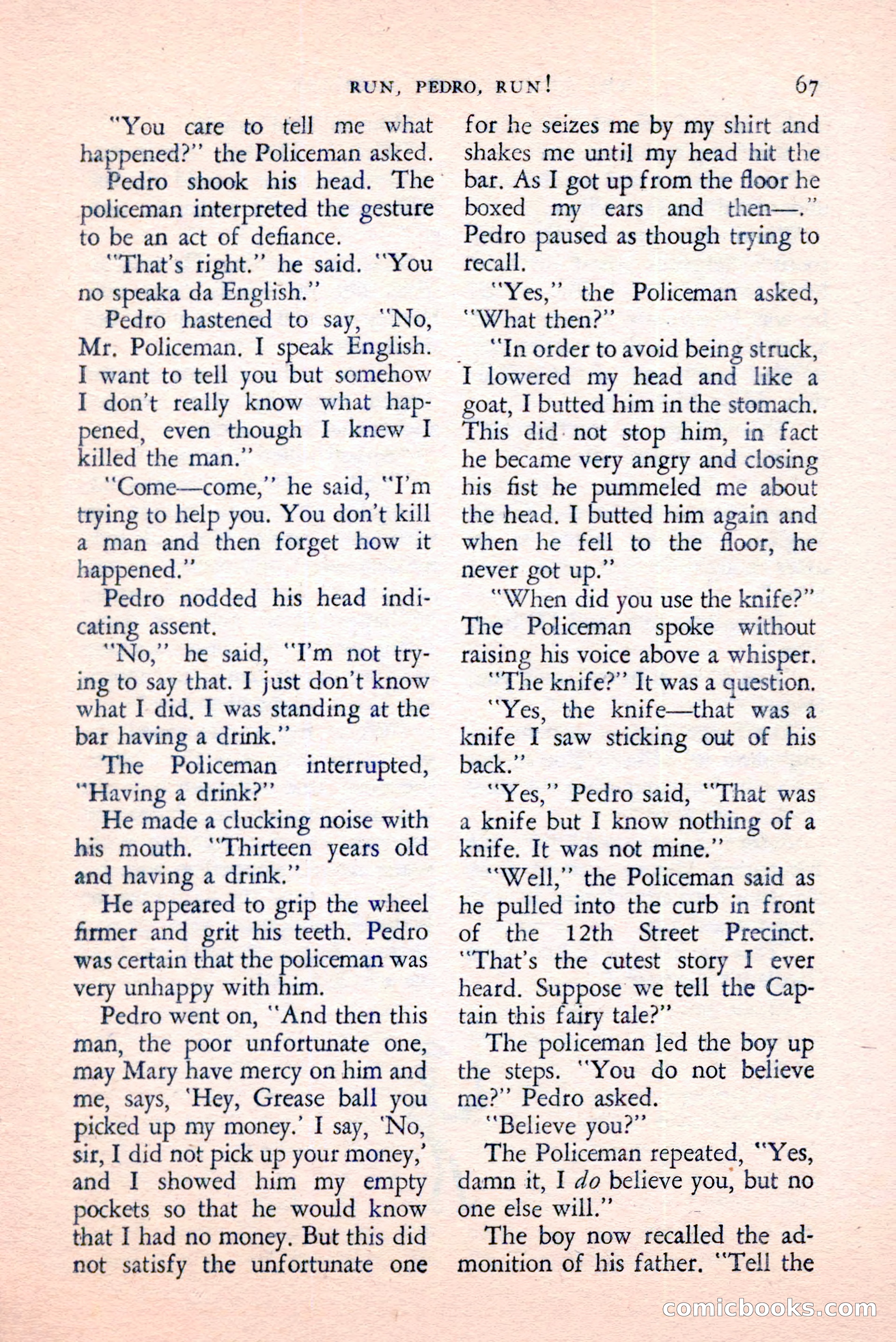 The Saint Mystery Magazine, April 1959 — page 69 of 132