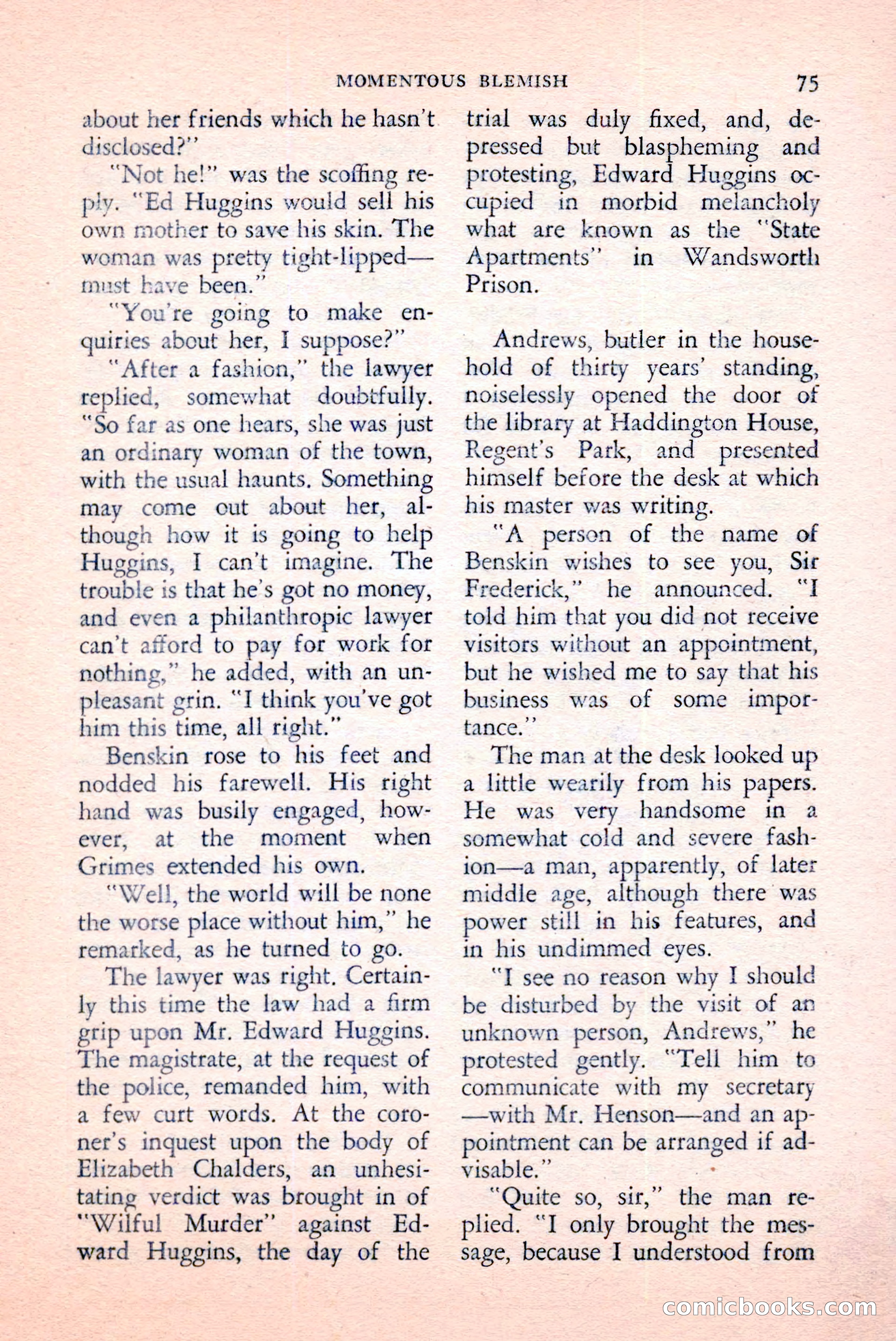 The Saint Mystery Magazine, April 1959 — page 77 of 132