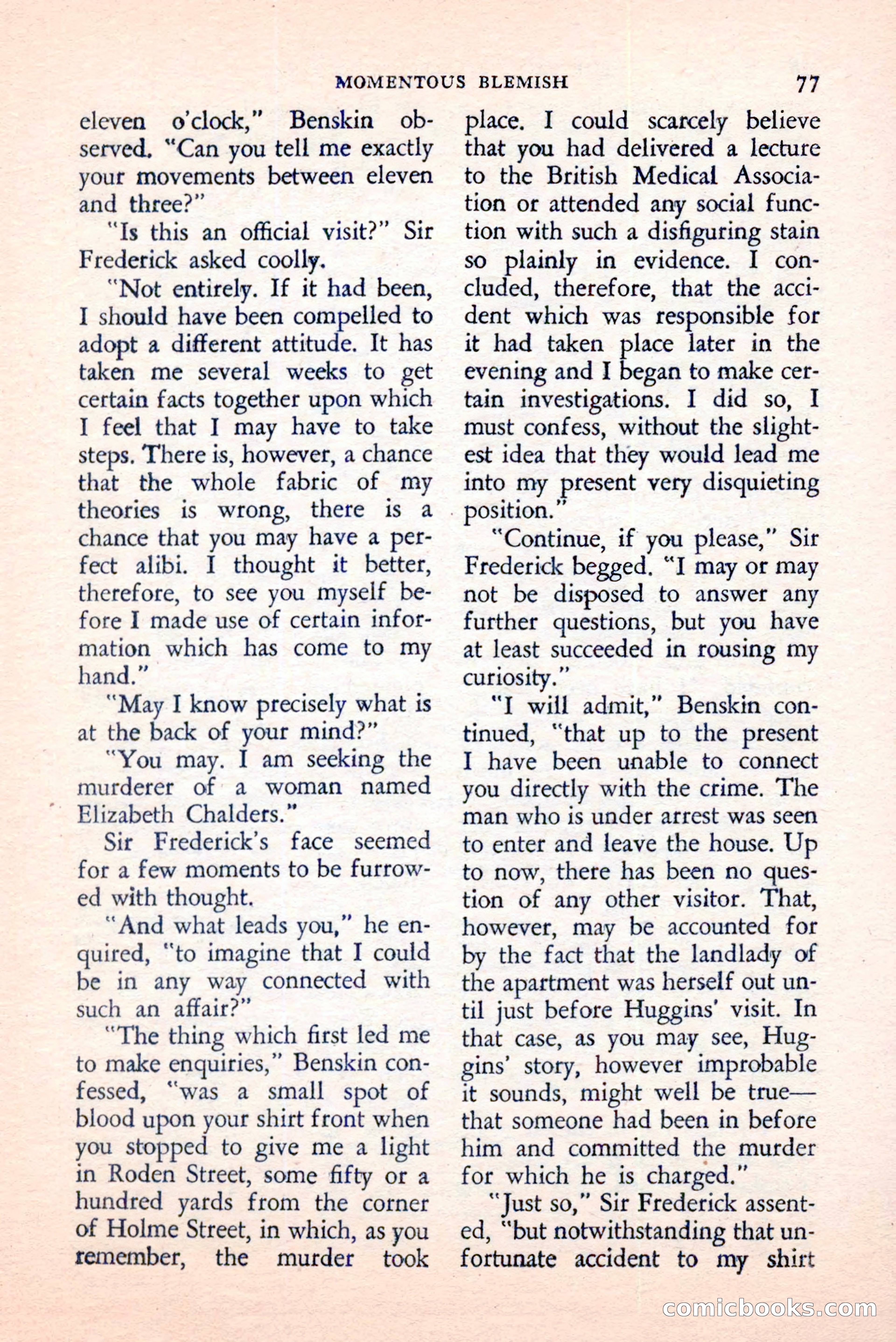 The Saint Mystery Magazine, April 1959 — page 79 of 132