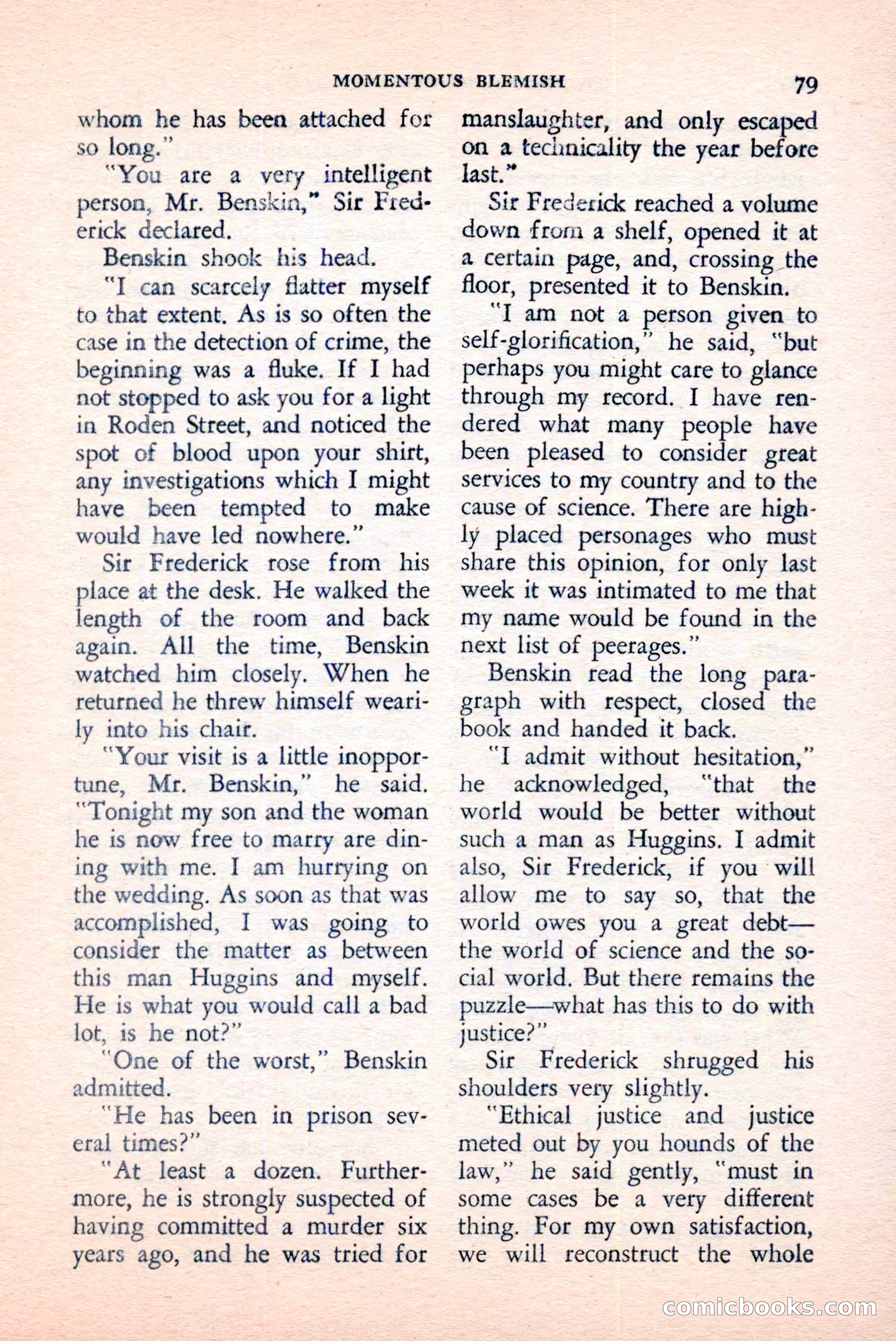 The Saint Mystery Magazine, April 1959 — page 81 of 132