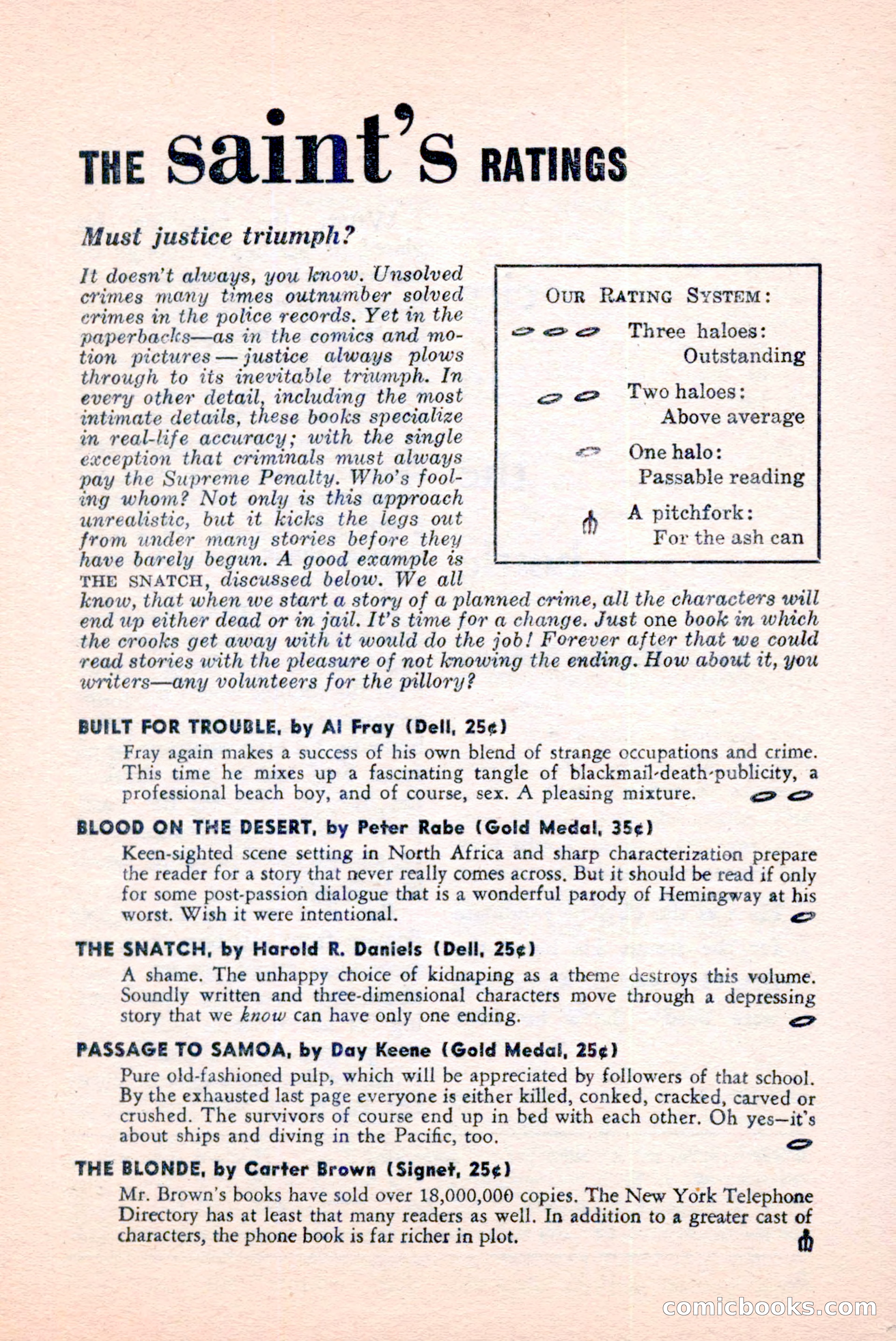 The Saint Mystery Magazine, April 1959 — page 85 of 132