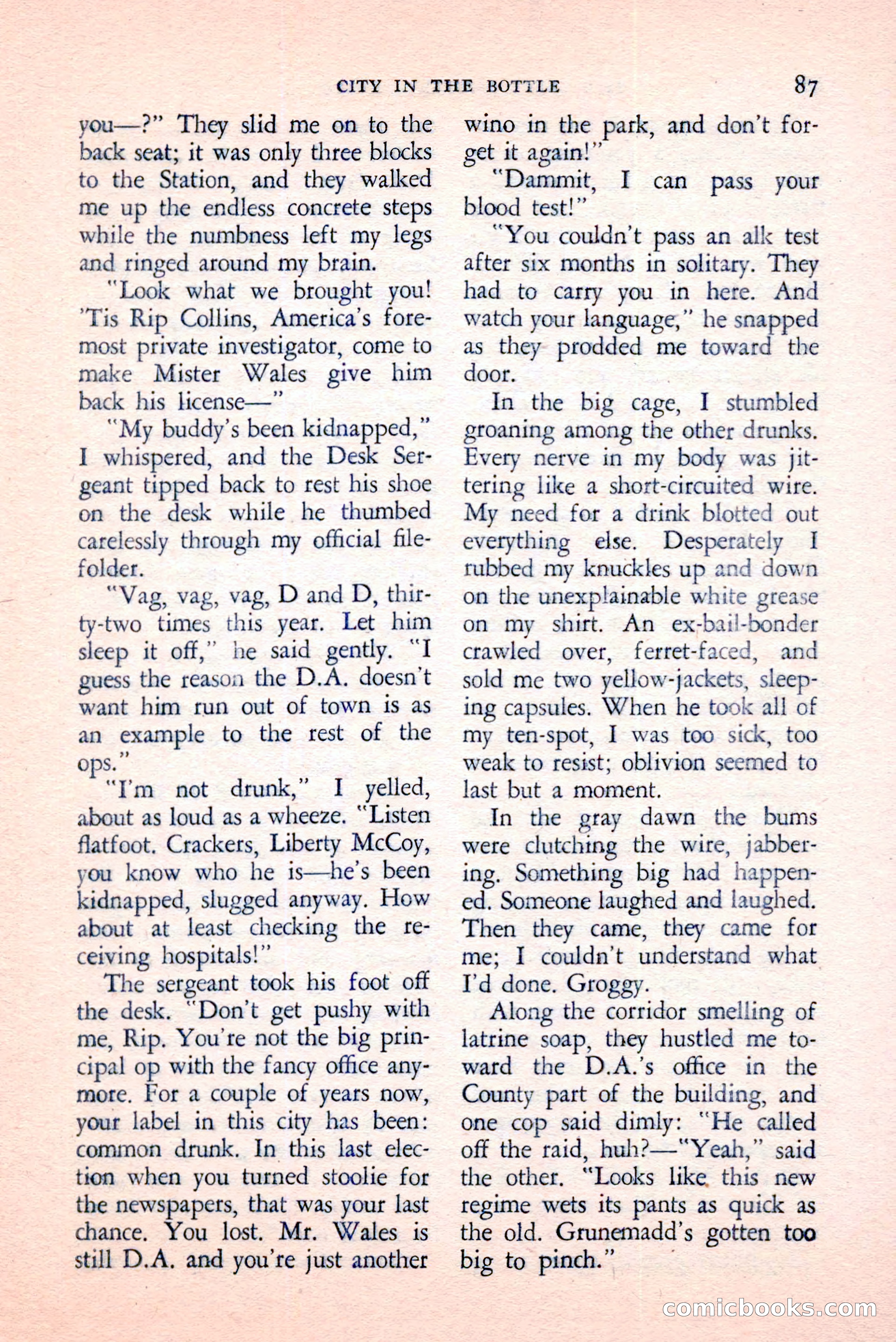 The Saint Mystery Magazine, April 1959 — page 89 of 132