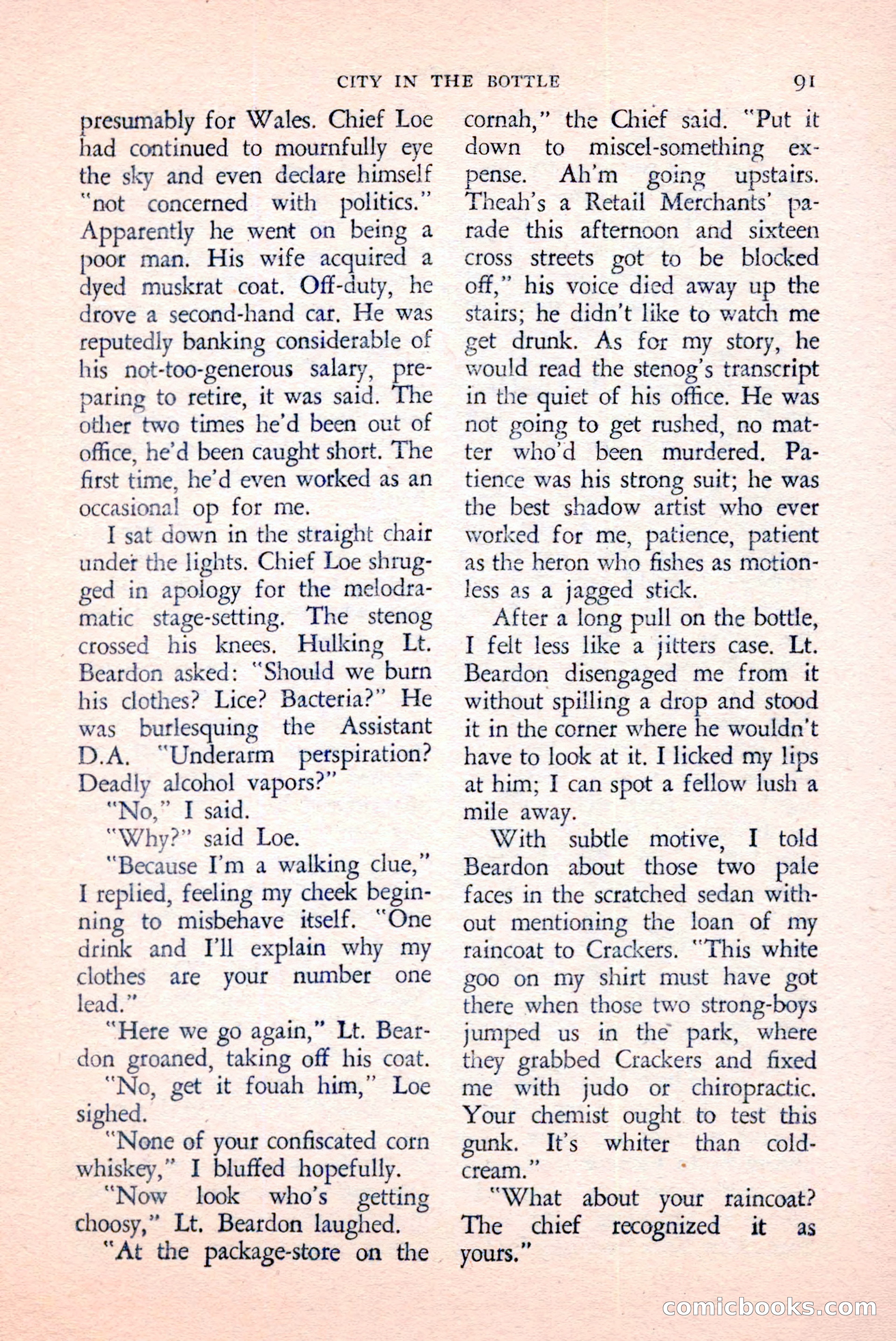 The Saint Mystery Magazine, April 1959 — page 93 of 132