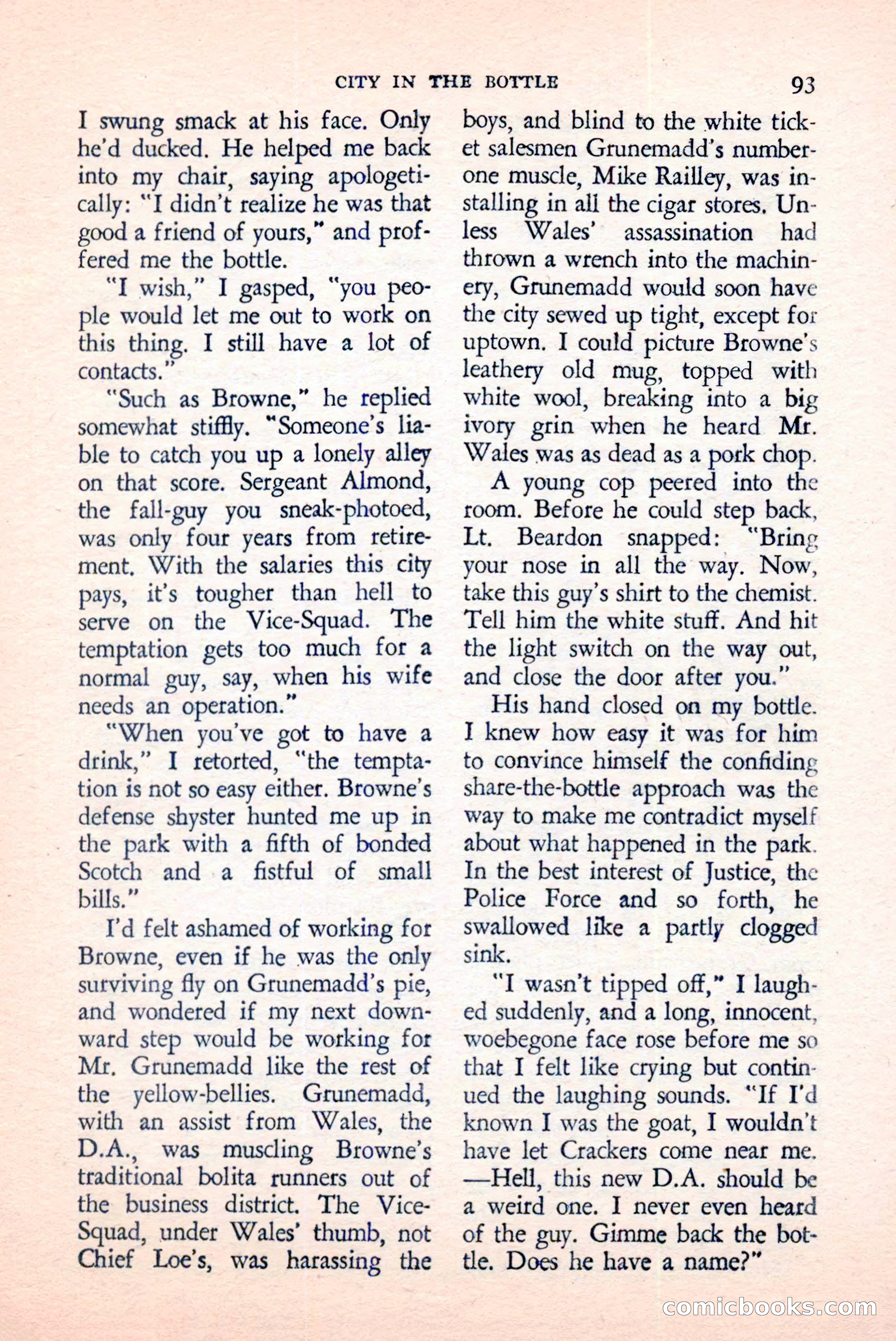 The Saint Mystery Magazine, April 1959 — page 95 of 132