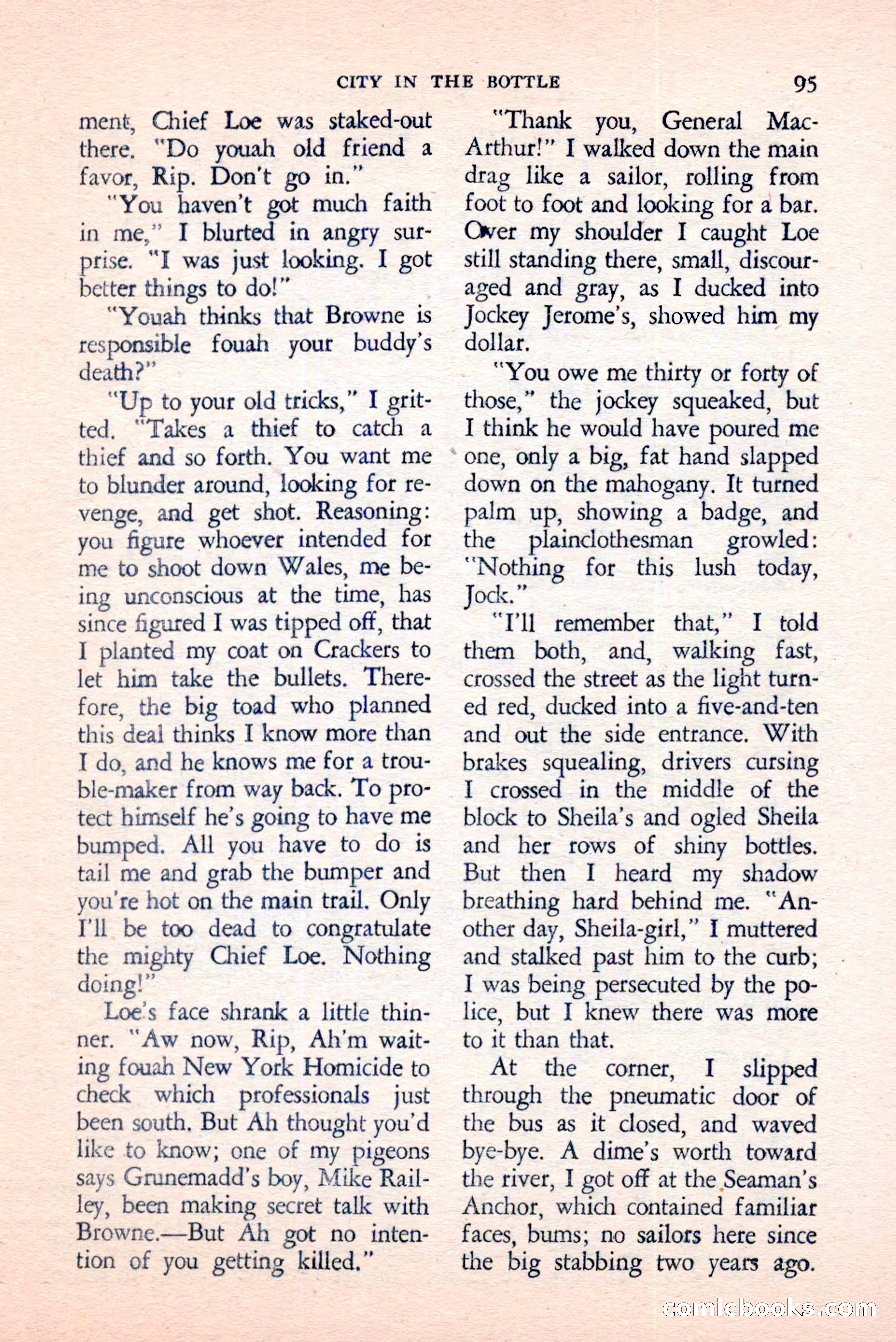 The Saint Mystery Magazine, April 1959 — page 97 of 132