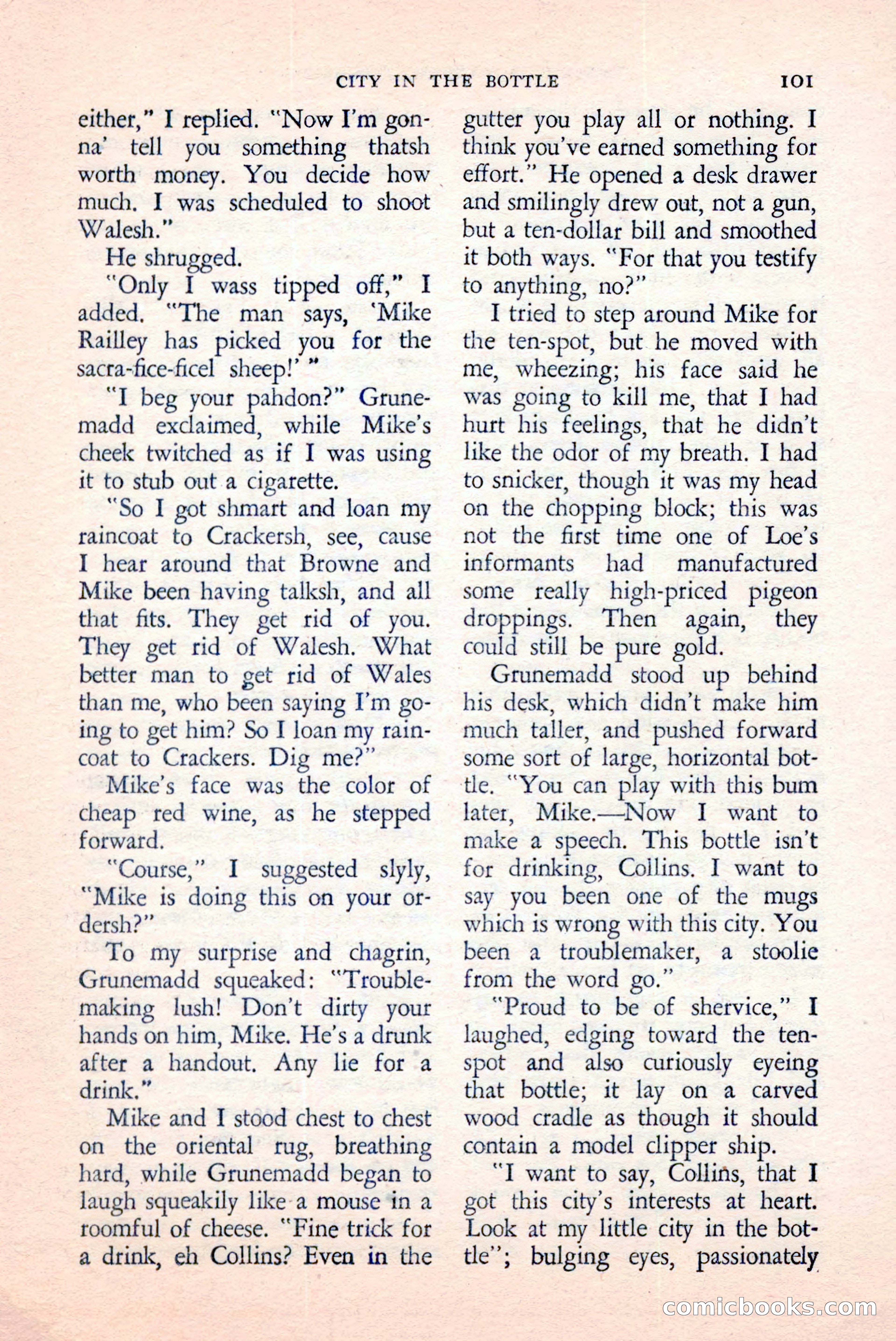 The Saint Mystery Magazine, April 1959 — page 103 of 132