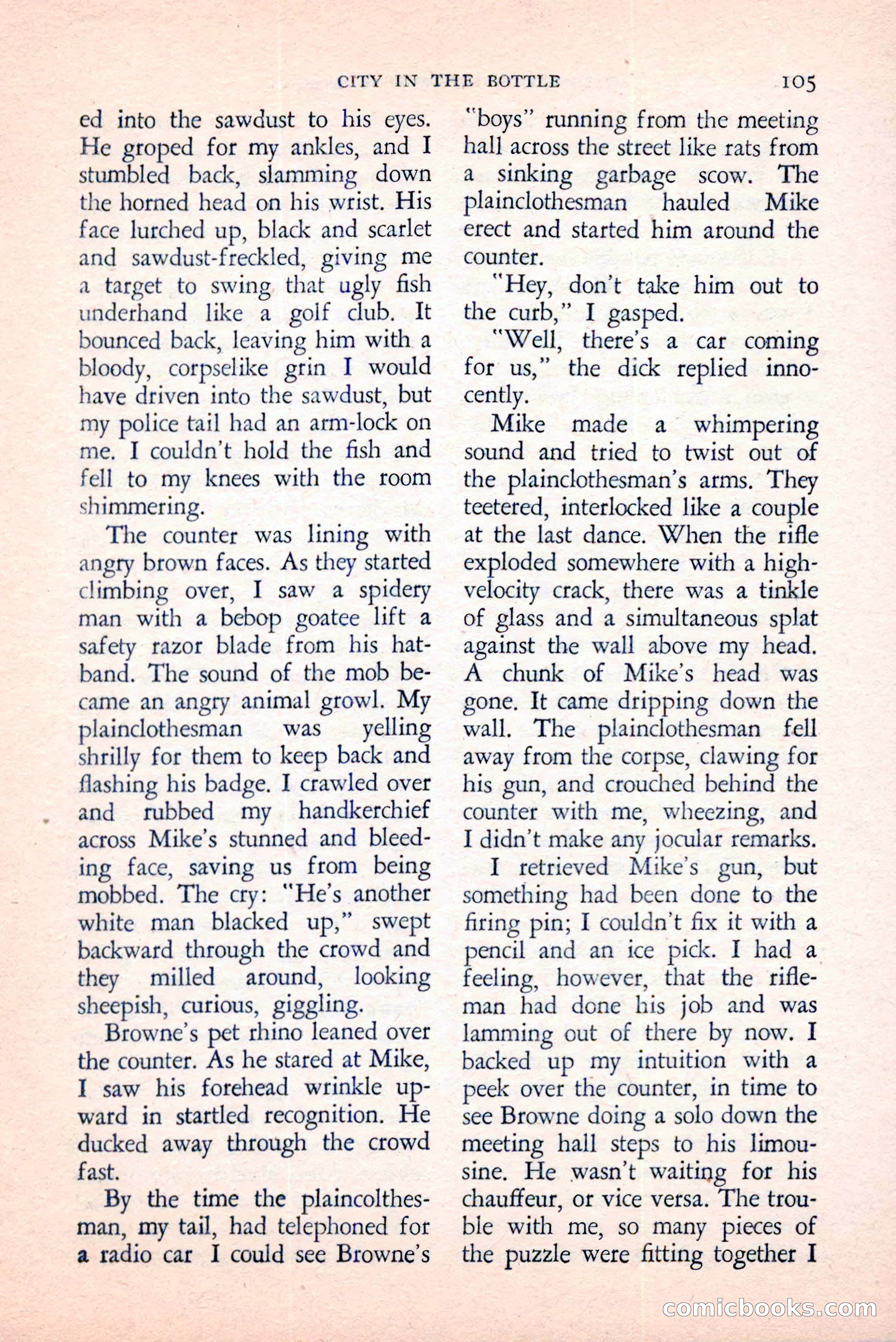 The Saint Mystery Magazine, April 1959 — page 107 of 132