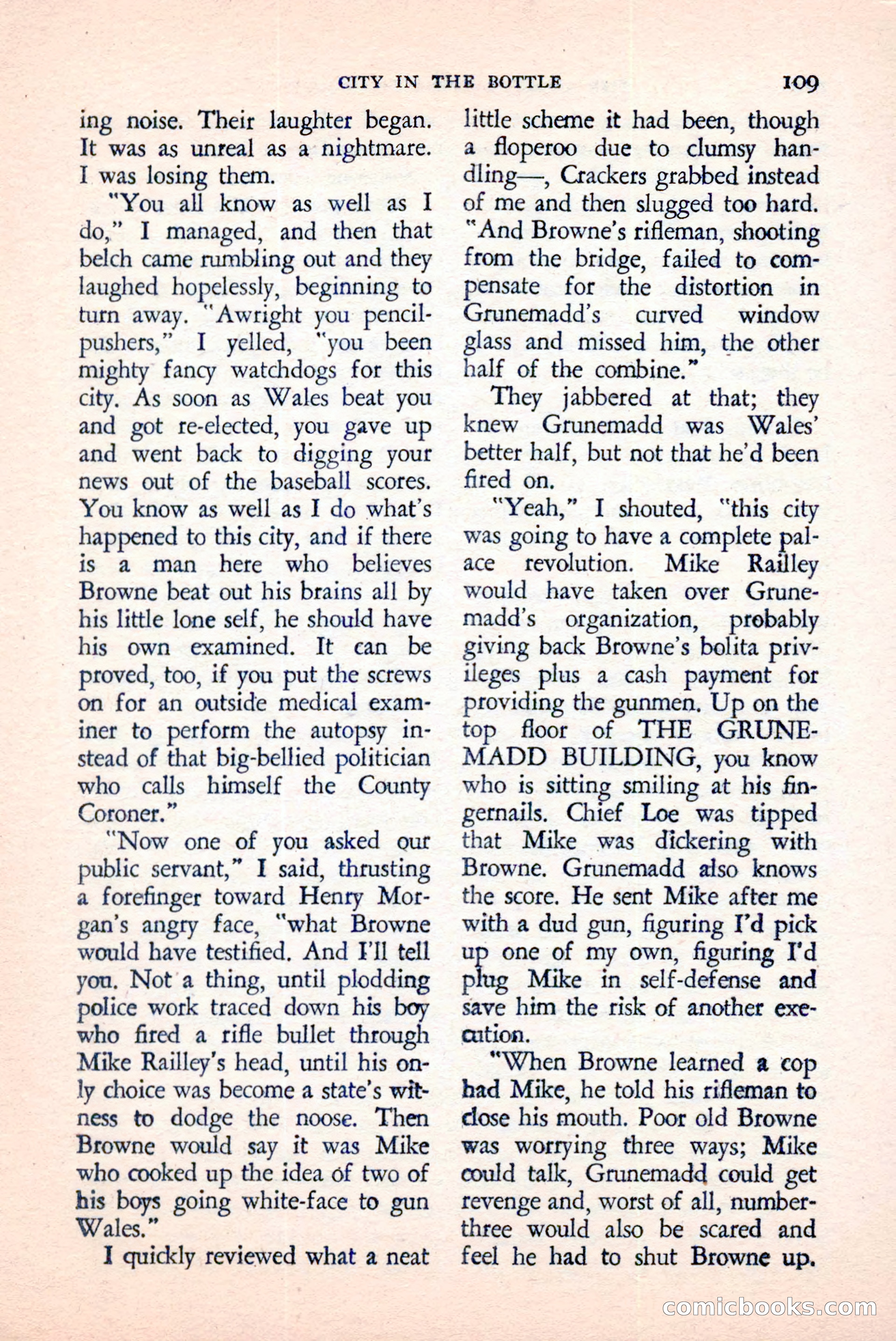 The Saint Mystery Magazine, April 1959 — page 111 of 132