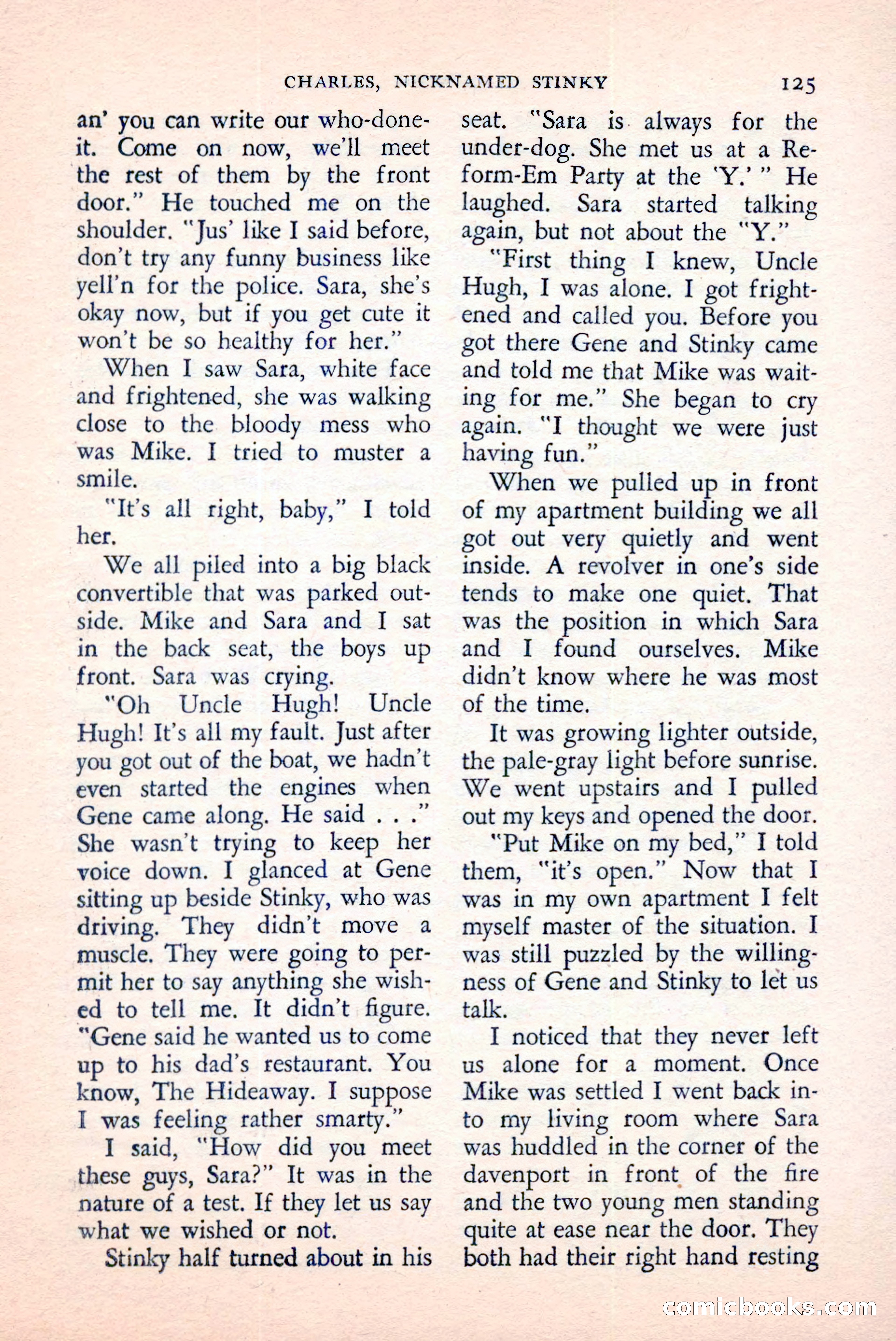 The Saint Mystery Magazine, April 1959 — page 127 of 132