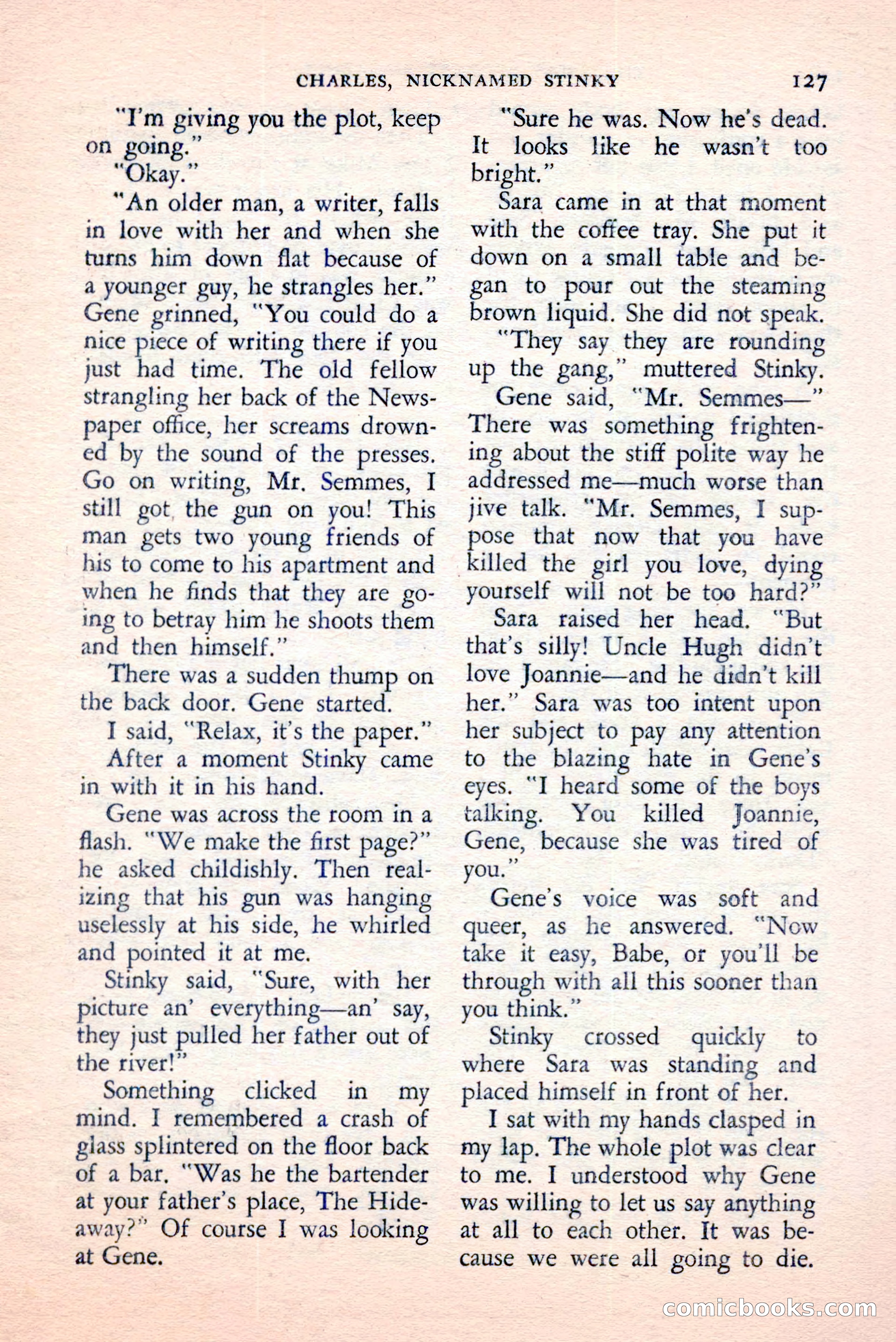 The Saint Mystery Magazine, April 1959 — page 129 of 132