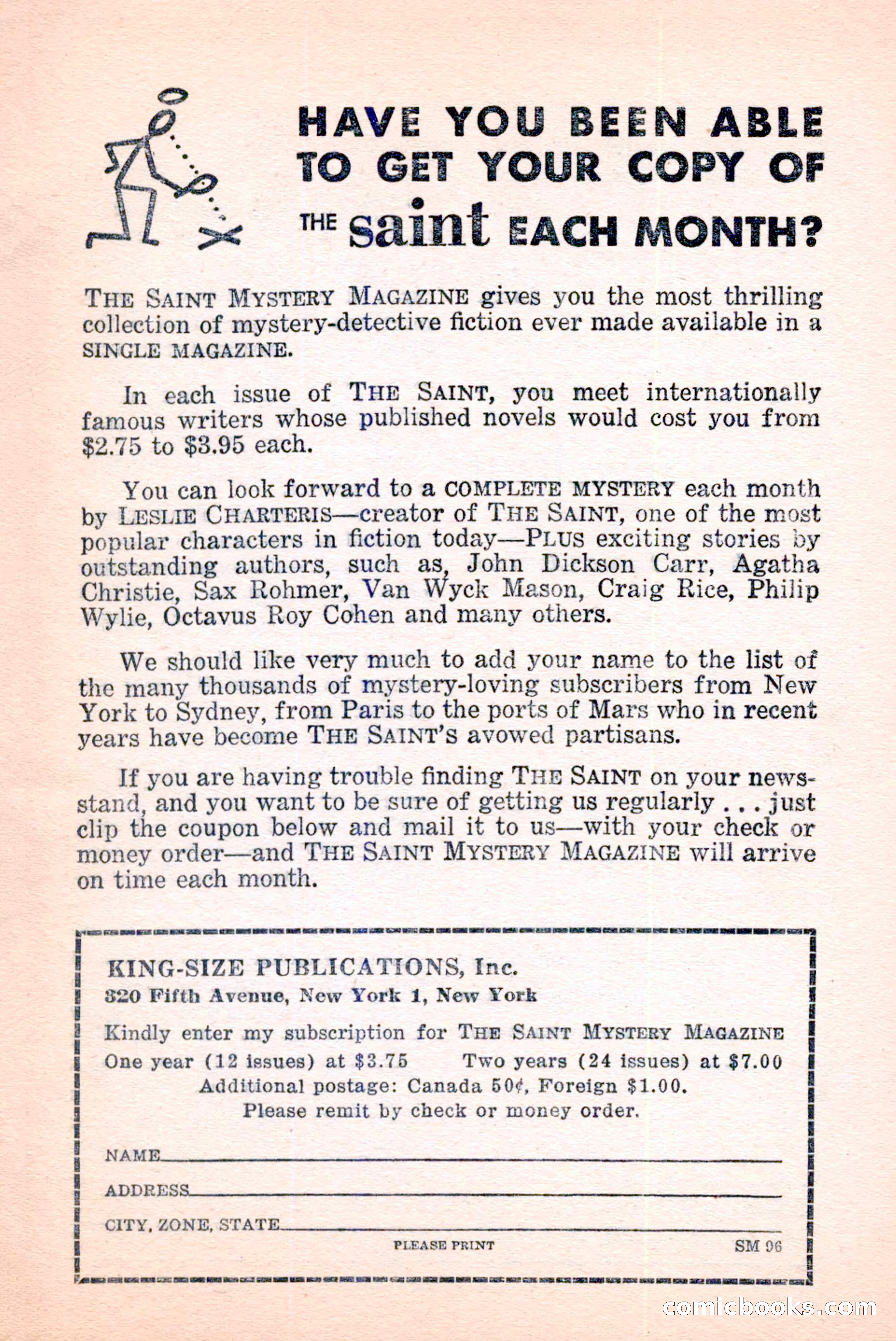 The Saint Mystery Magazine, June 1959 — page 5 of 132
