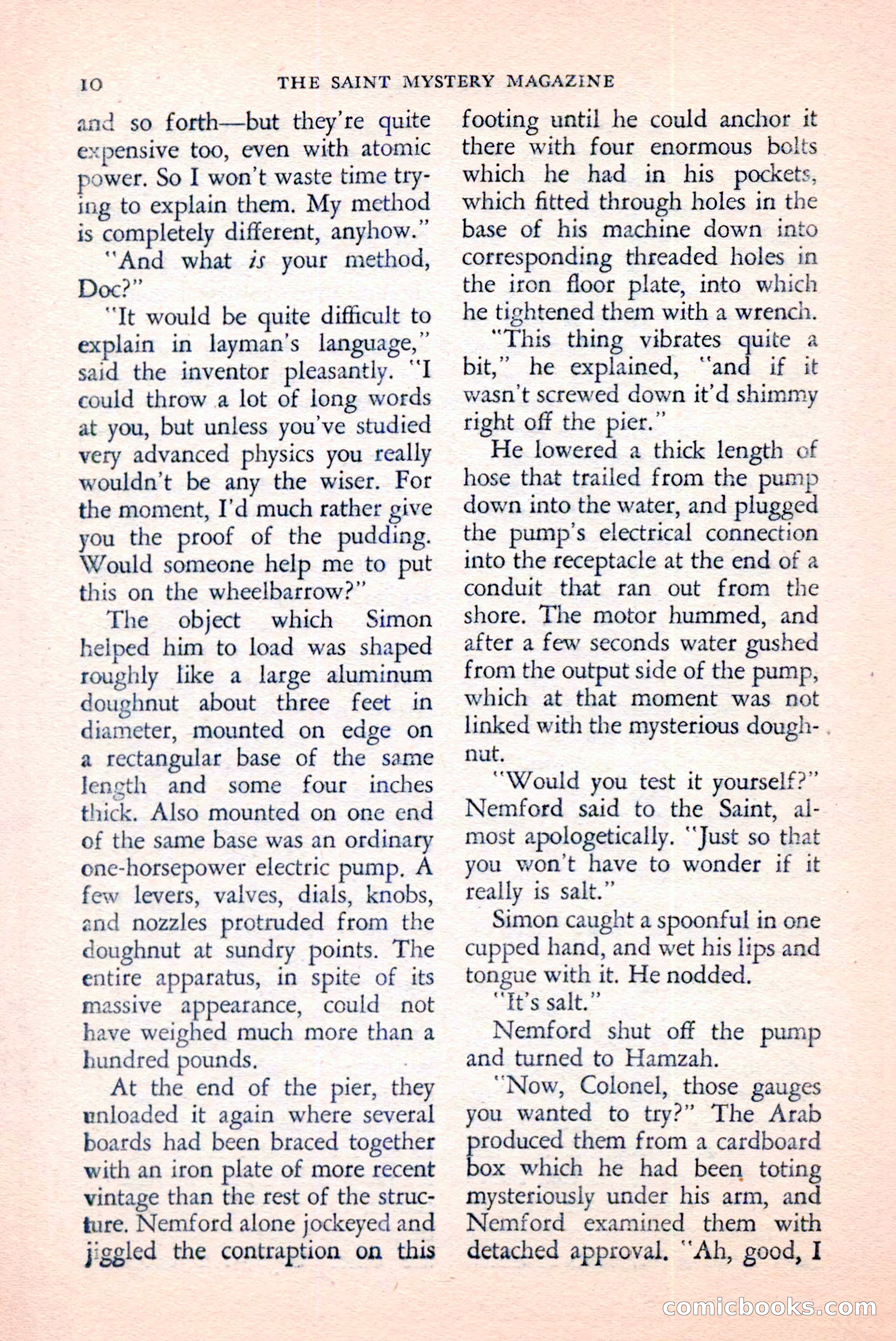 The Saint Mystery Magazine, June 1959 — page 12 of 132