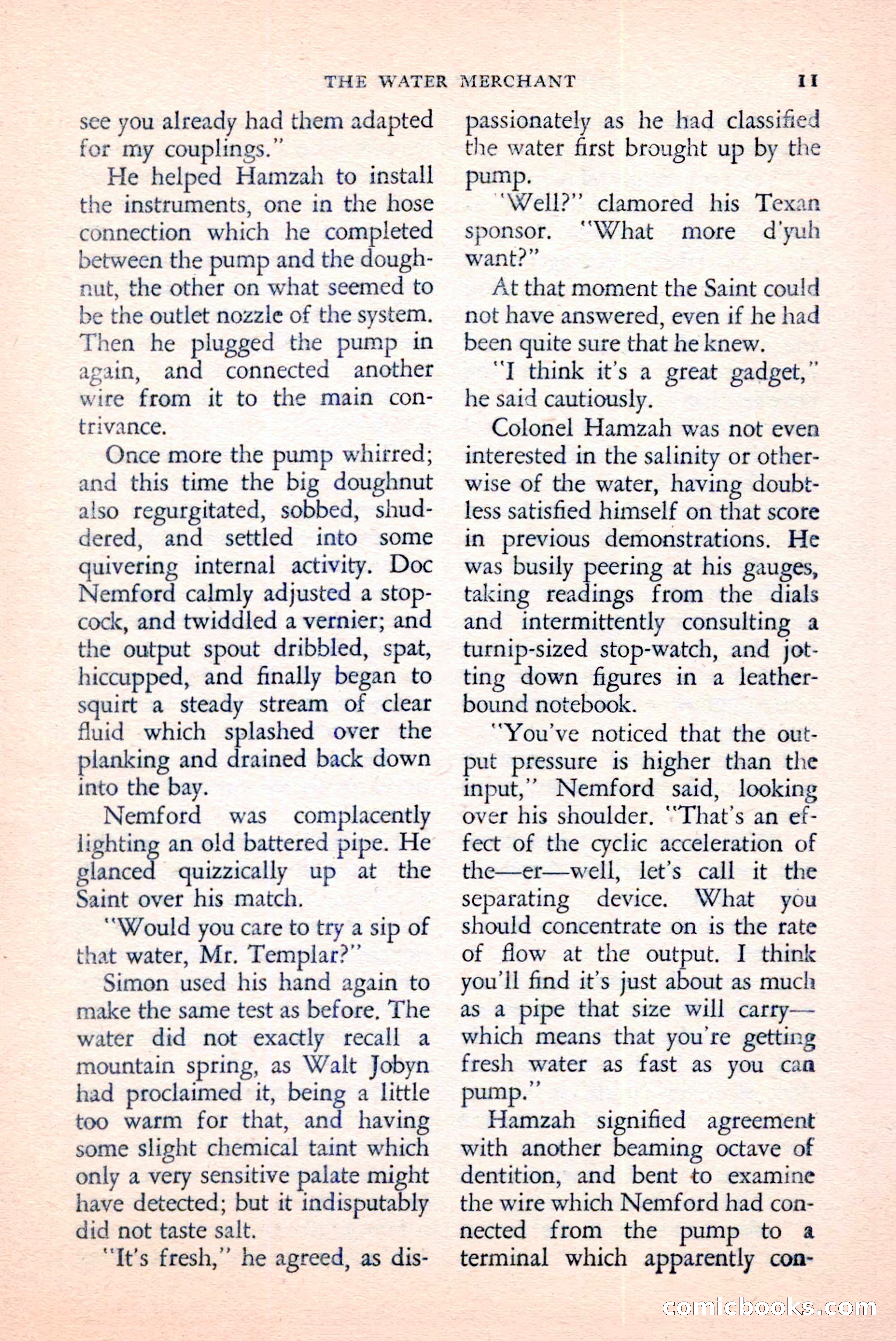 The Saint Mystery Magazine, June 1959 — page 13 of 132