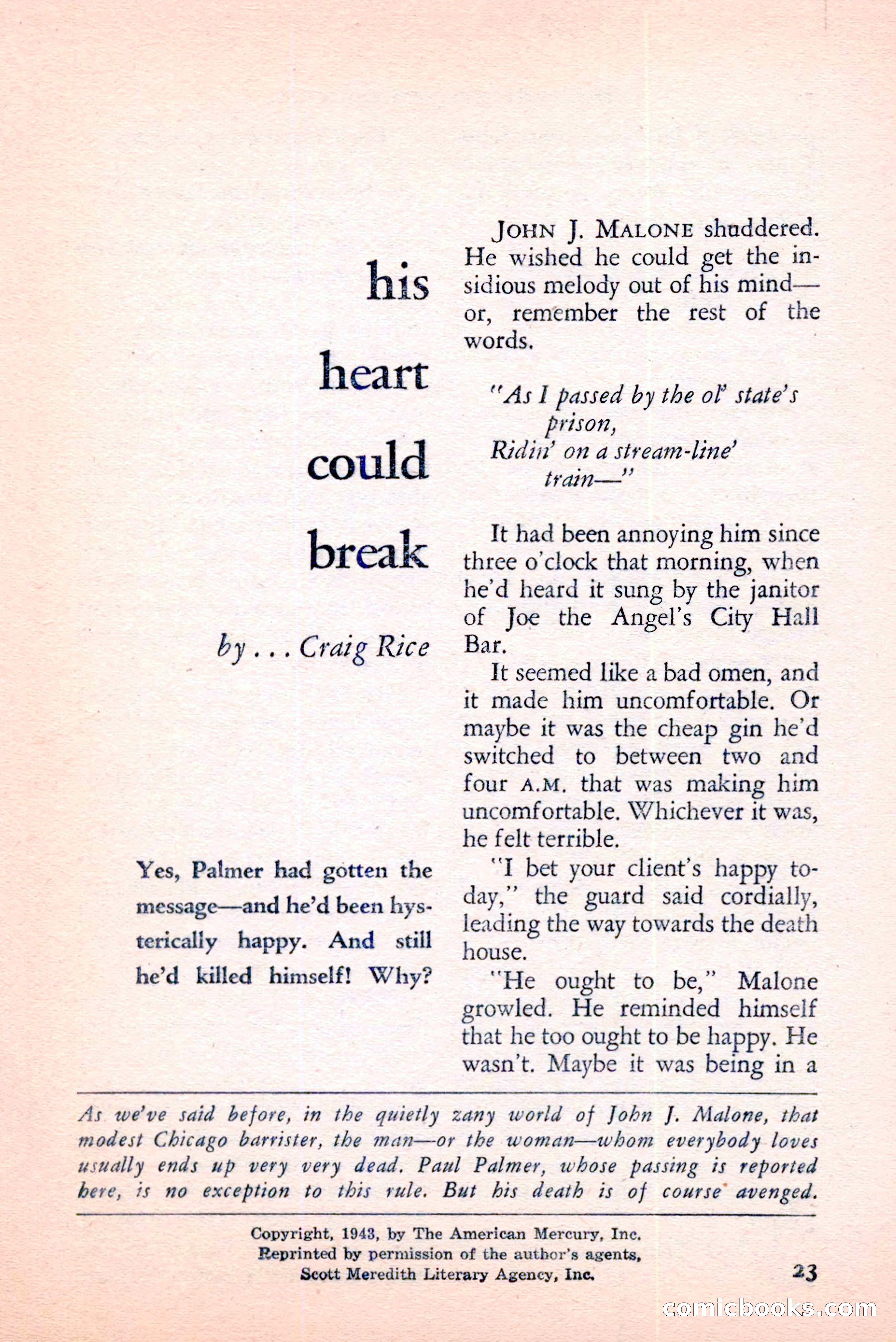 The Saint Mystery Magazine, June 1959 — page 25 of 132