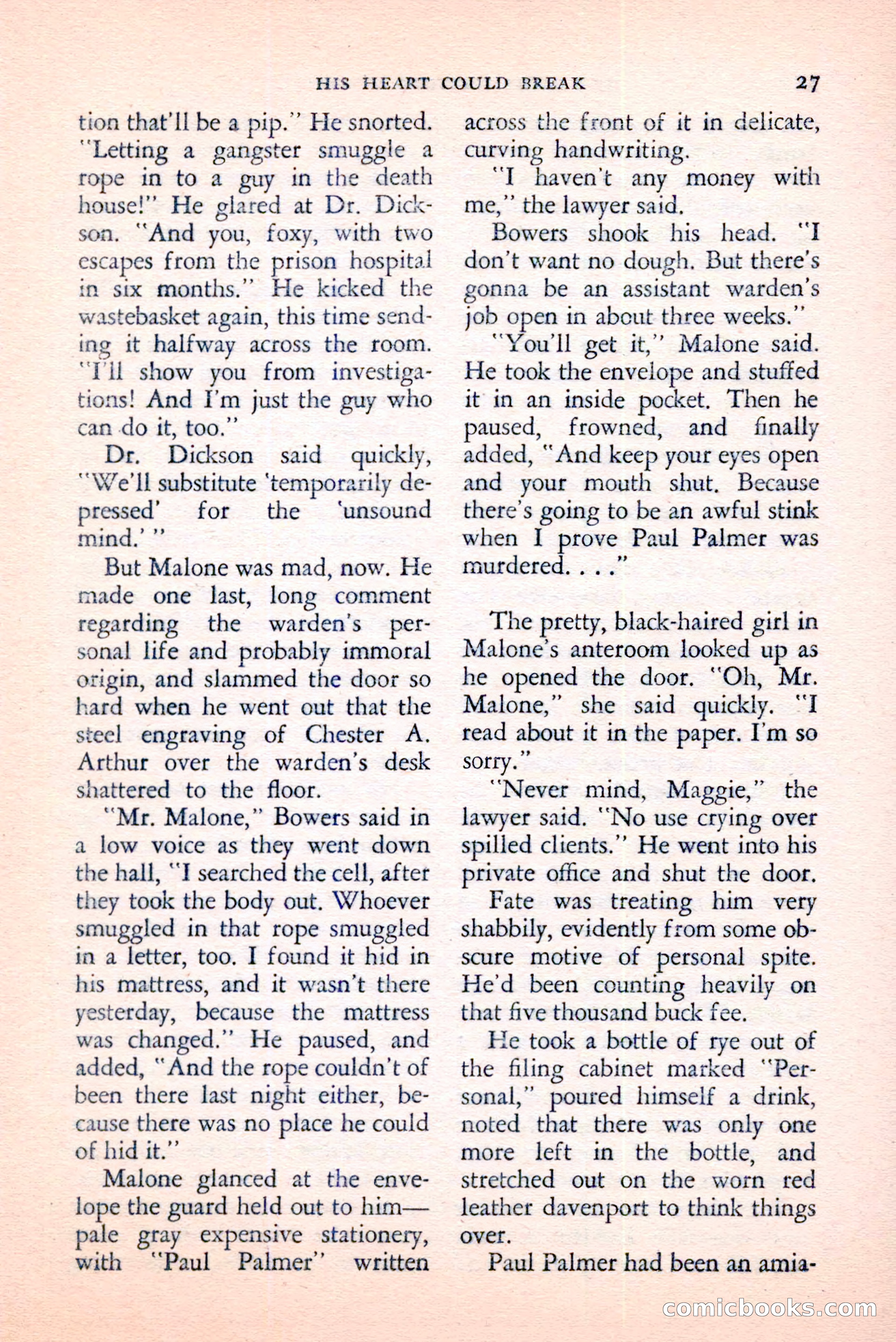 The Saint Mystery Magazine, June 1959 — page 29 of 132