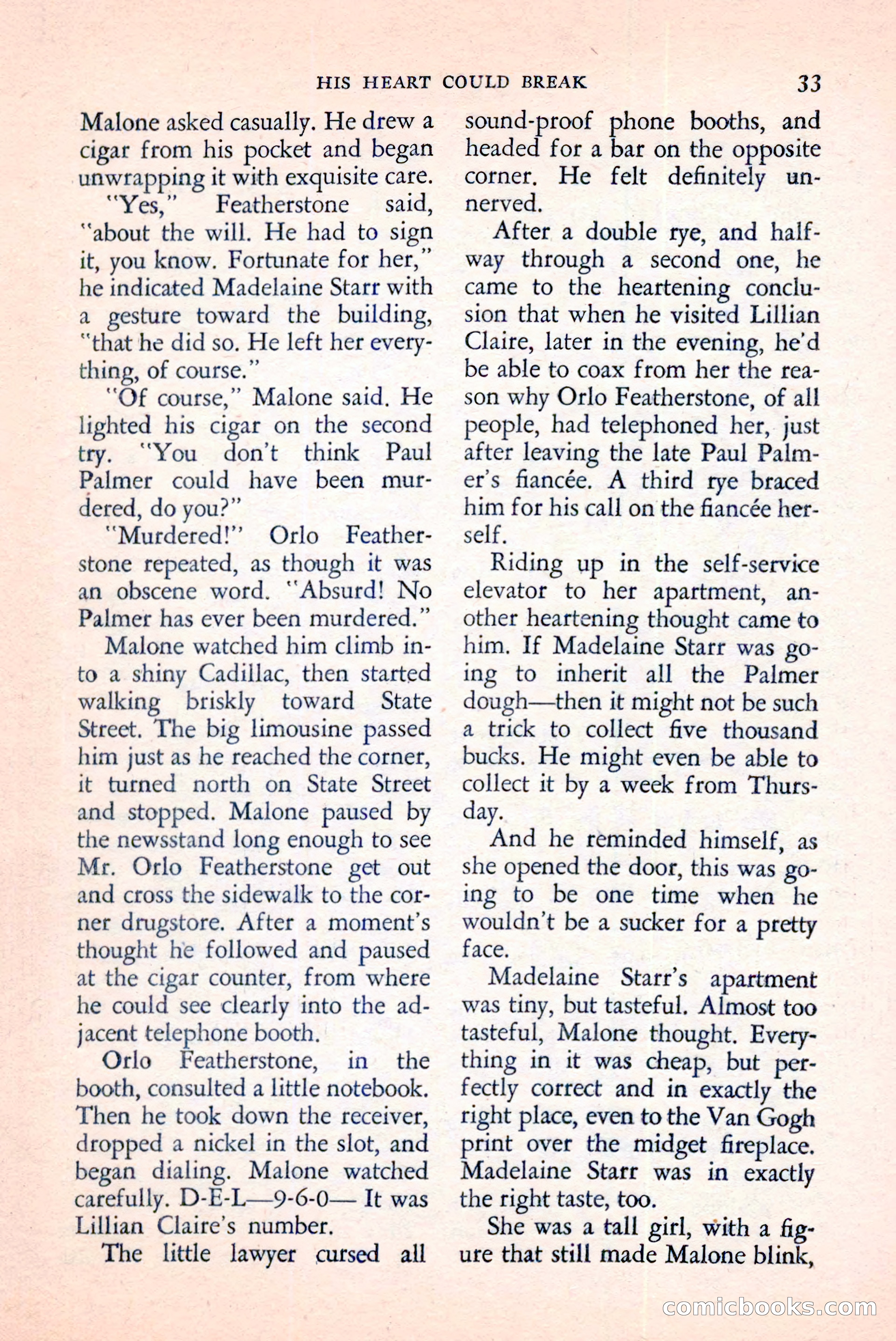 The Saint Mystery Magazine, June 1959 — page 35 of 132