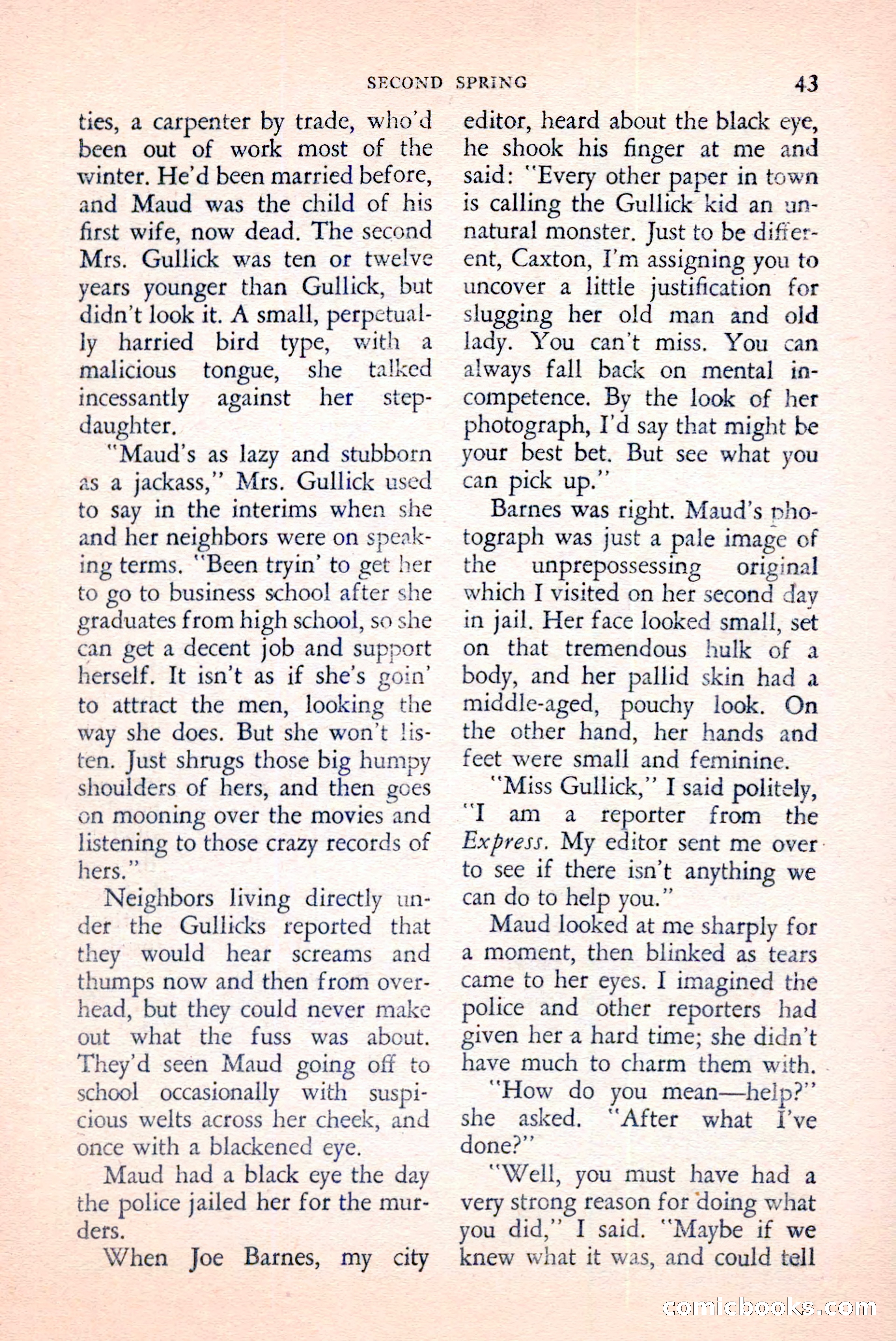 The Saint Mystery Magazine, June 1959 — page 45 of 132