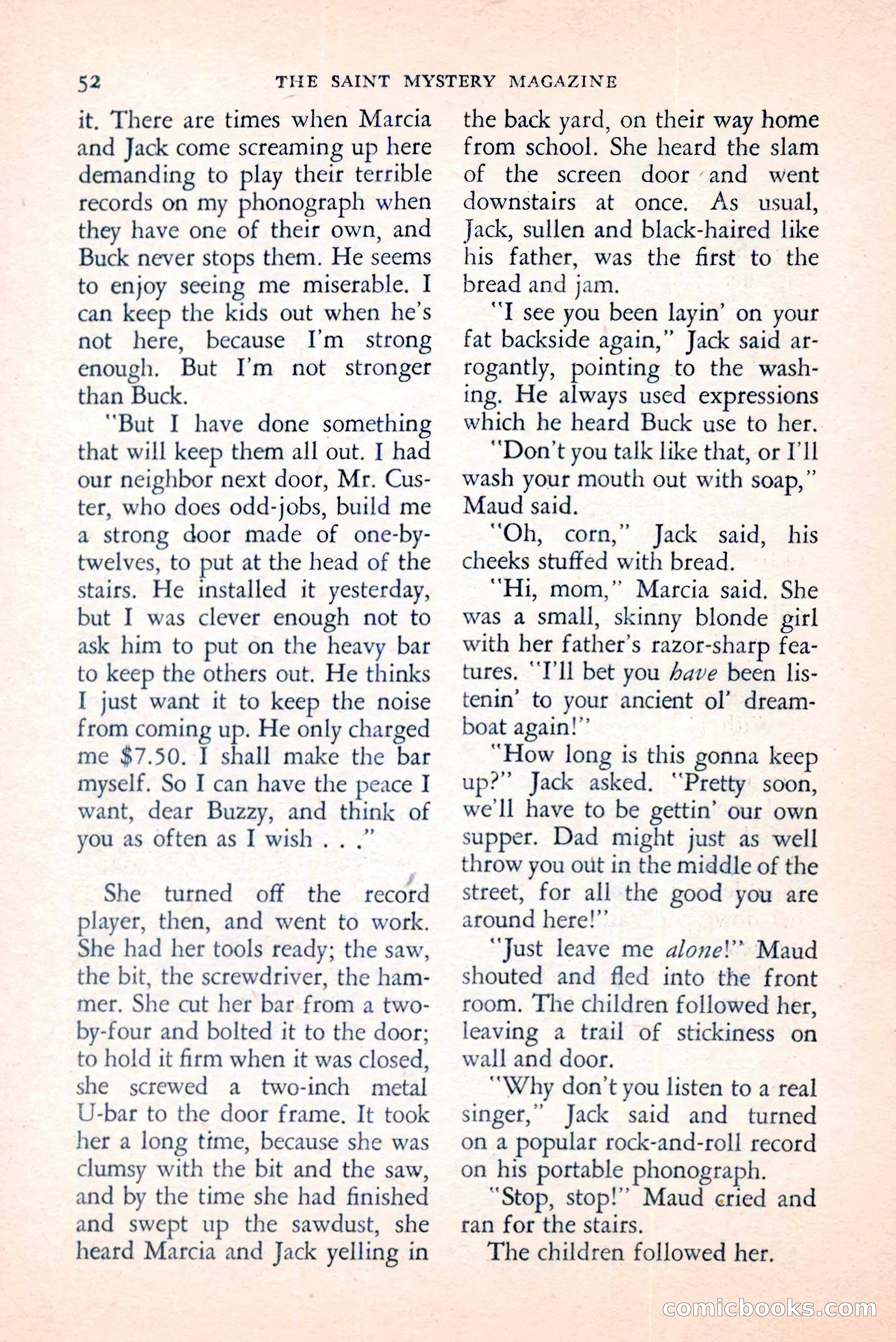 The Saint Mystery Magazine, June 1959 — page 54 of 132