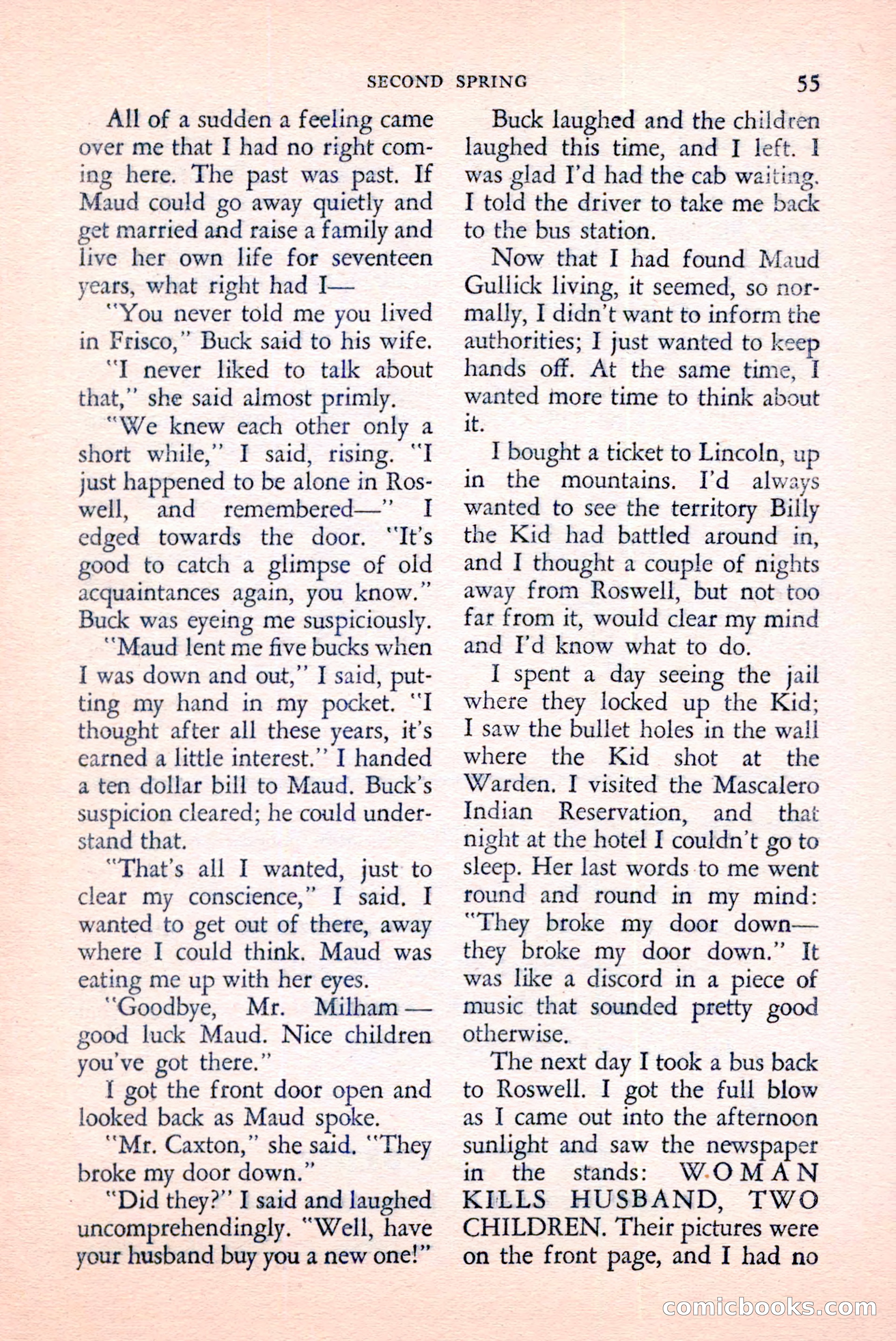 The Saint Mystery Magazine, June 1959 — page 57 of 132