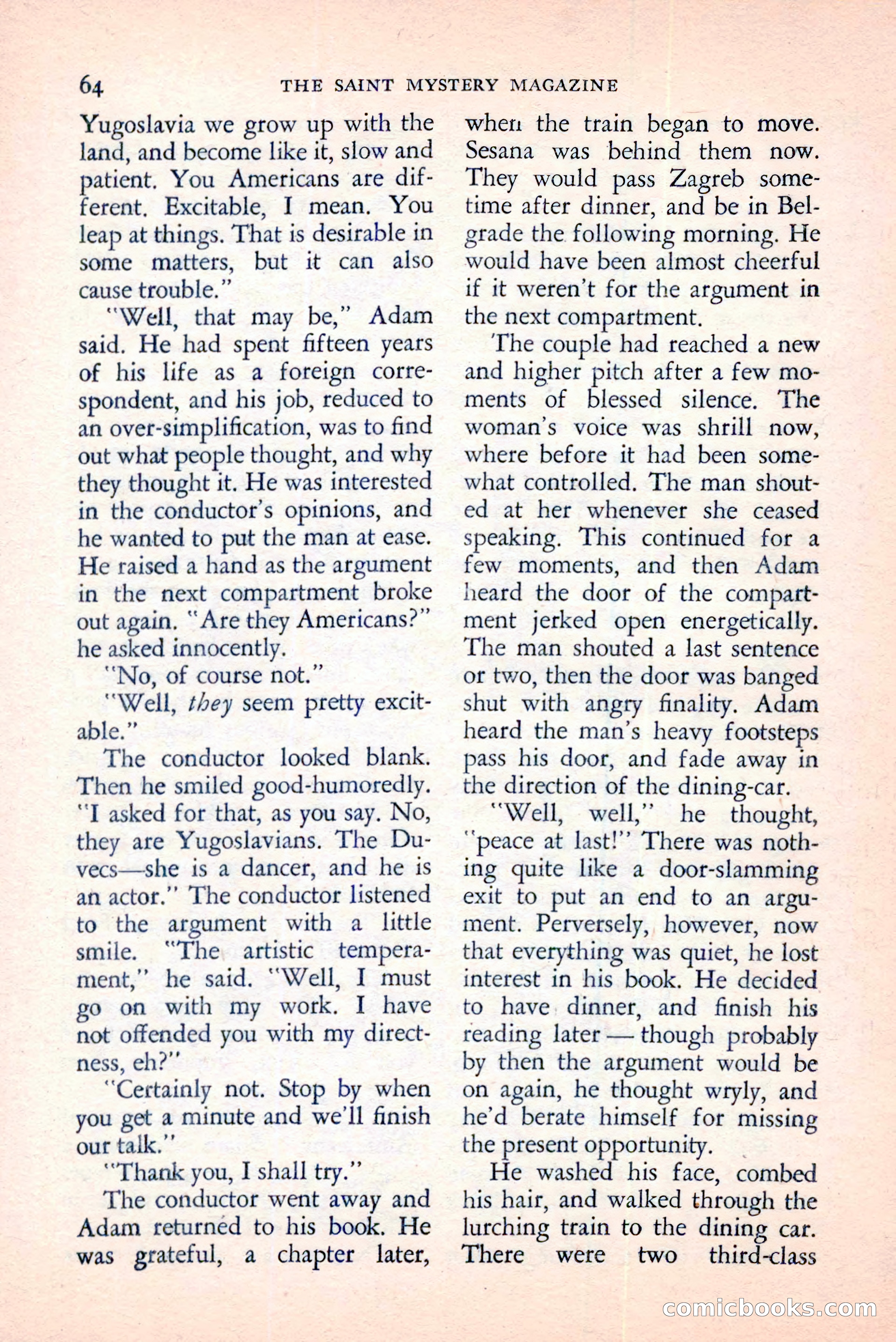 The Saint Mystery Magazine, June 1959 — page 66 of 132