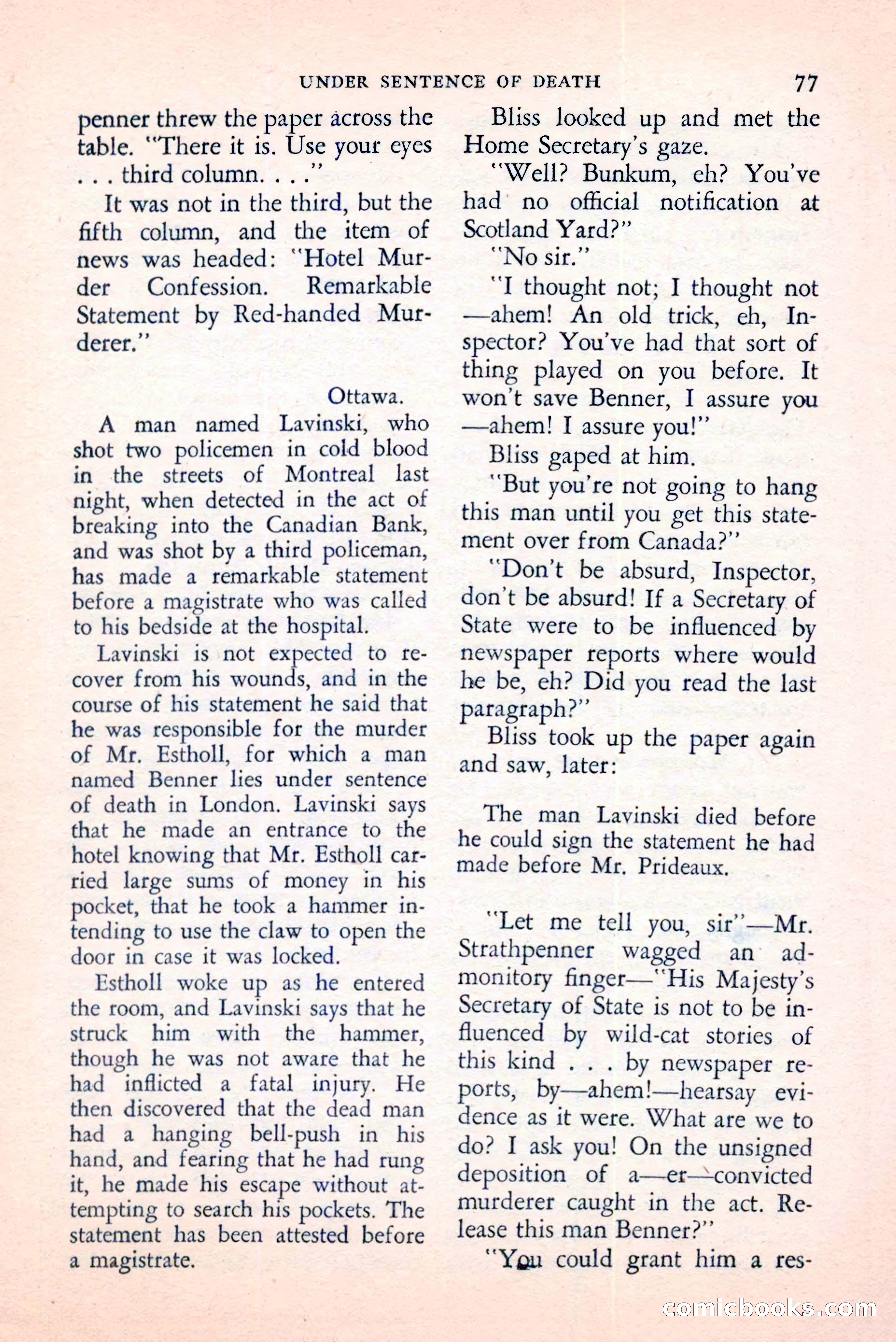 The Saint Mystery Magazine, June 1959 — page 79 of 132