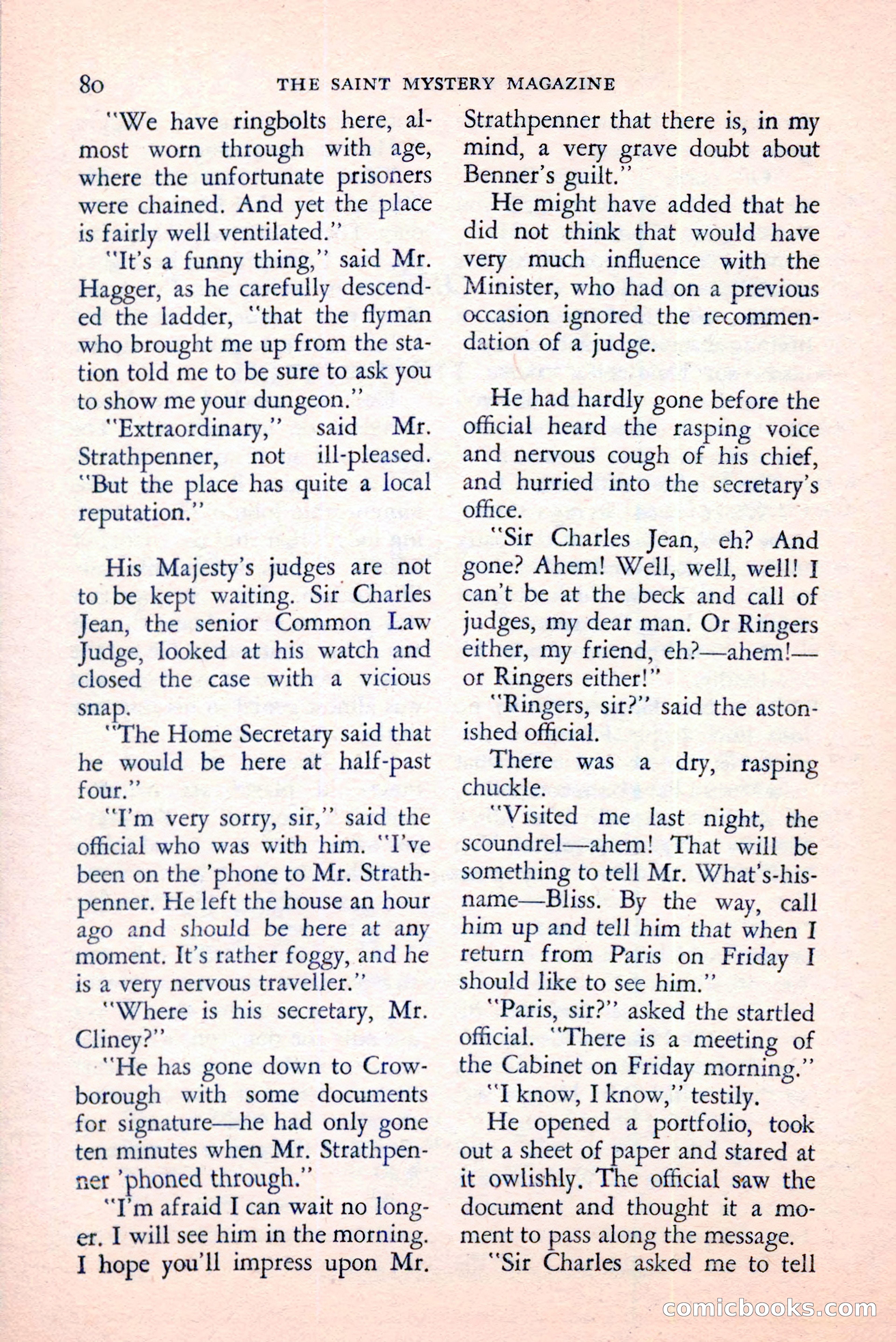 The Saint Mystery Magazine, June 1959 — page 82 of 132