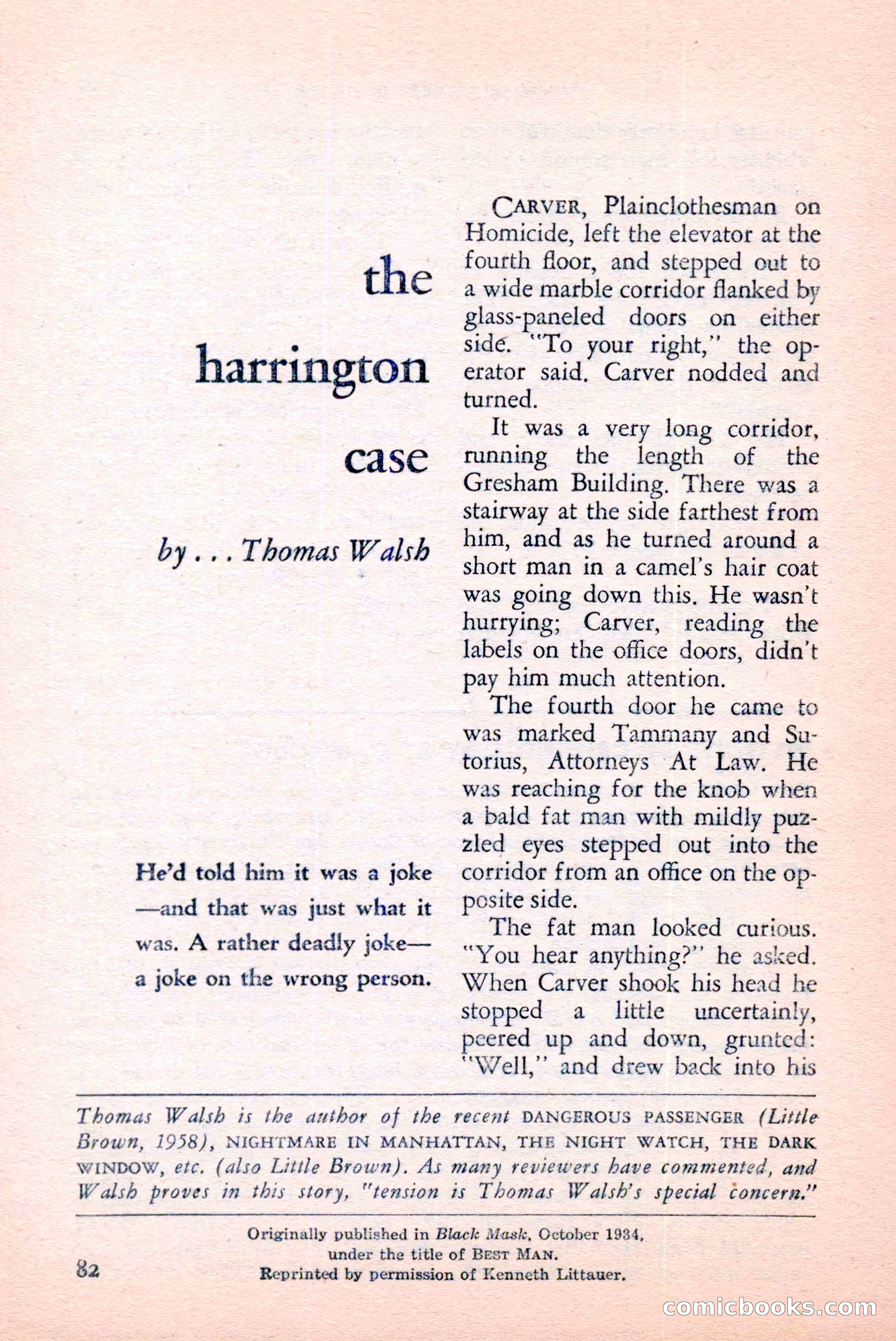 The Saint Mystery Magazine, June 1959 — page 84 of 132
