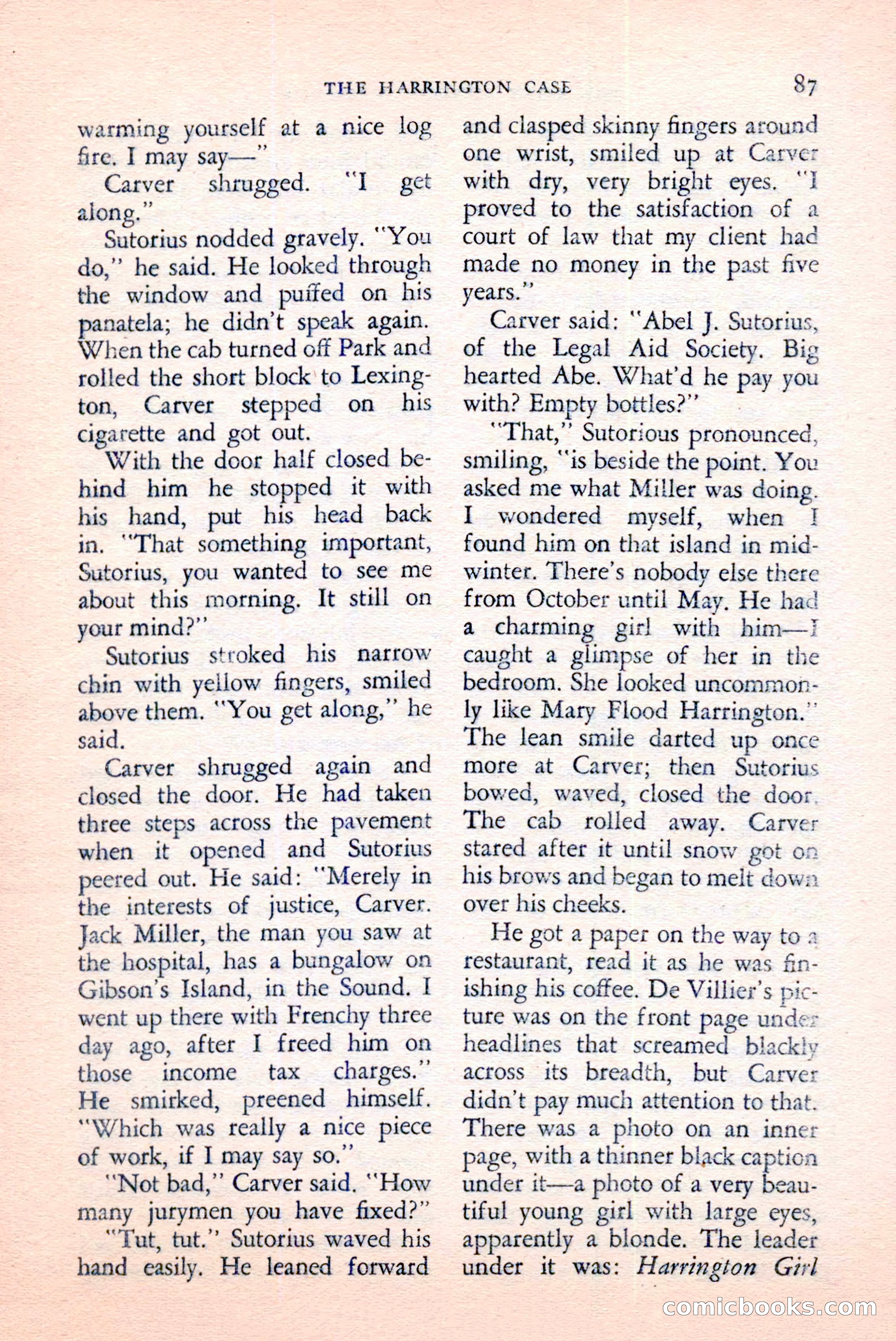 The Saint Mystery Magazine, June 1959 — page 89 of 132