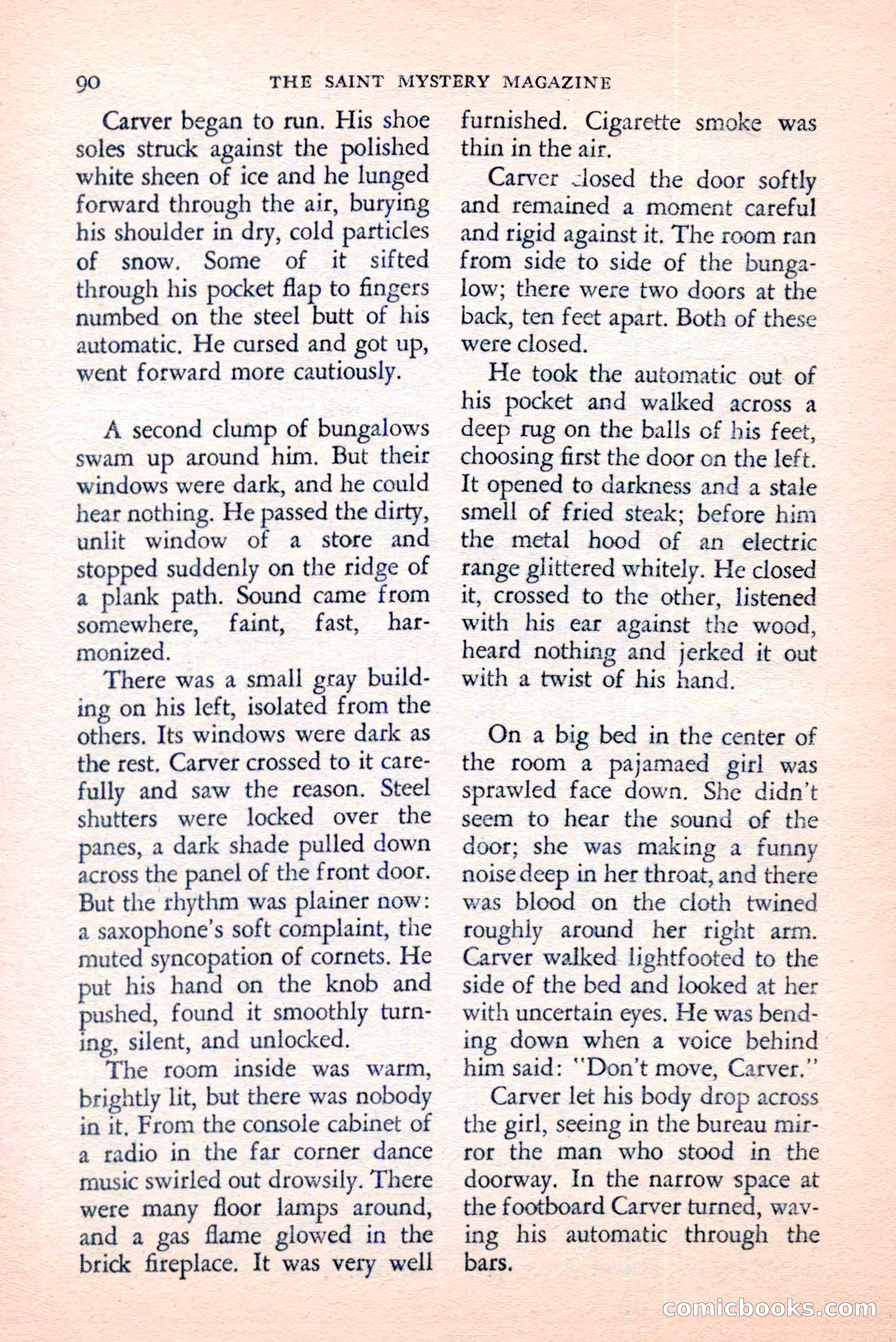 The Saint Mystery Magazine, June 1959 — page 92 of 132