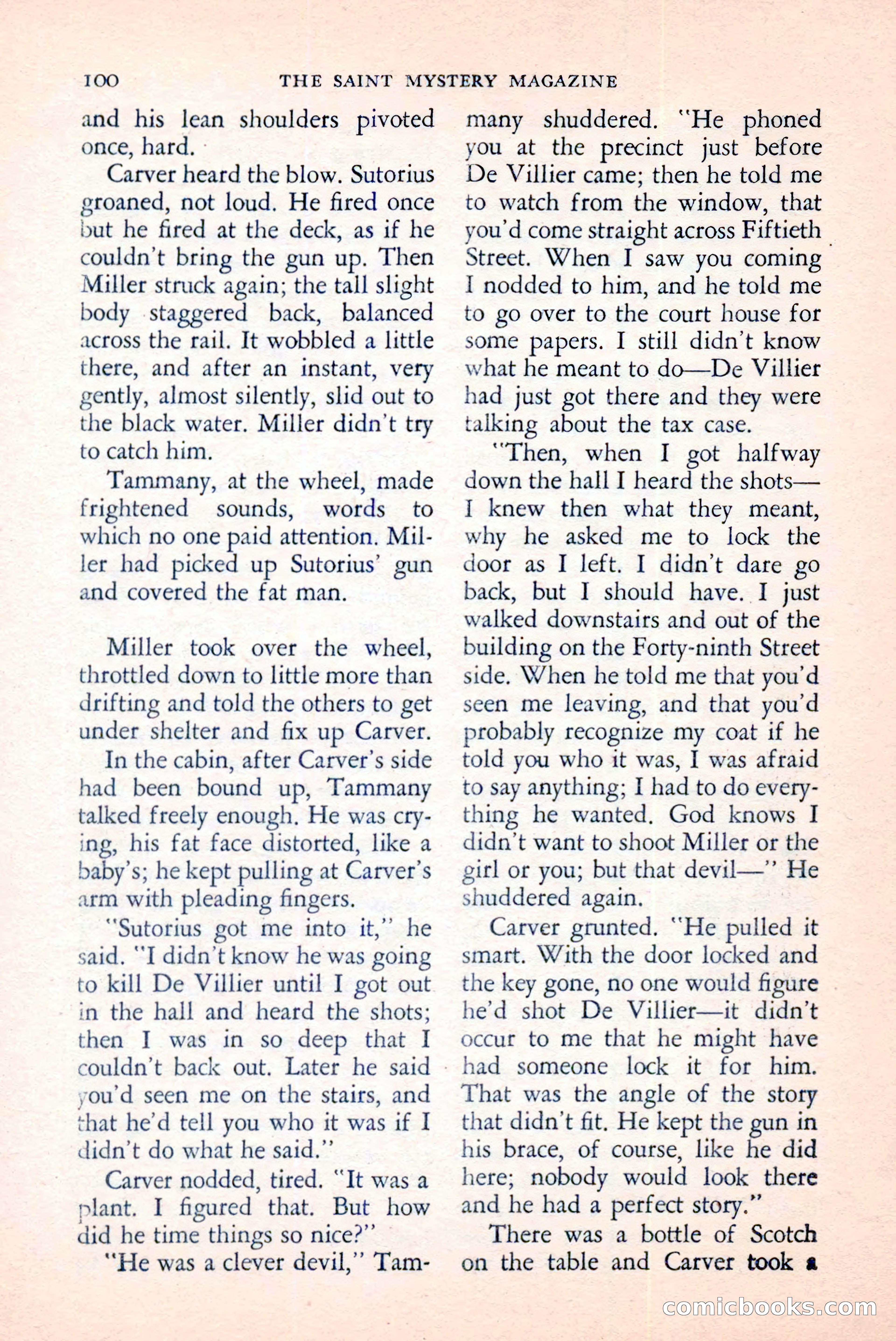 The Saint Mystery Magazine, June 1959 — page 102 of 132