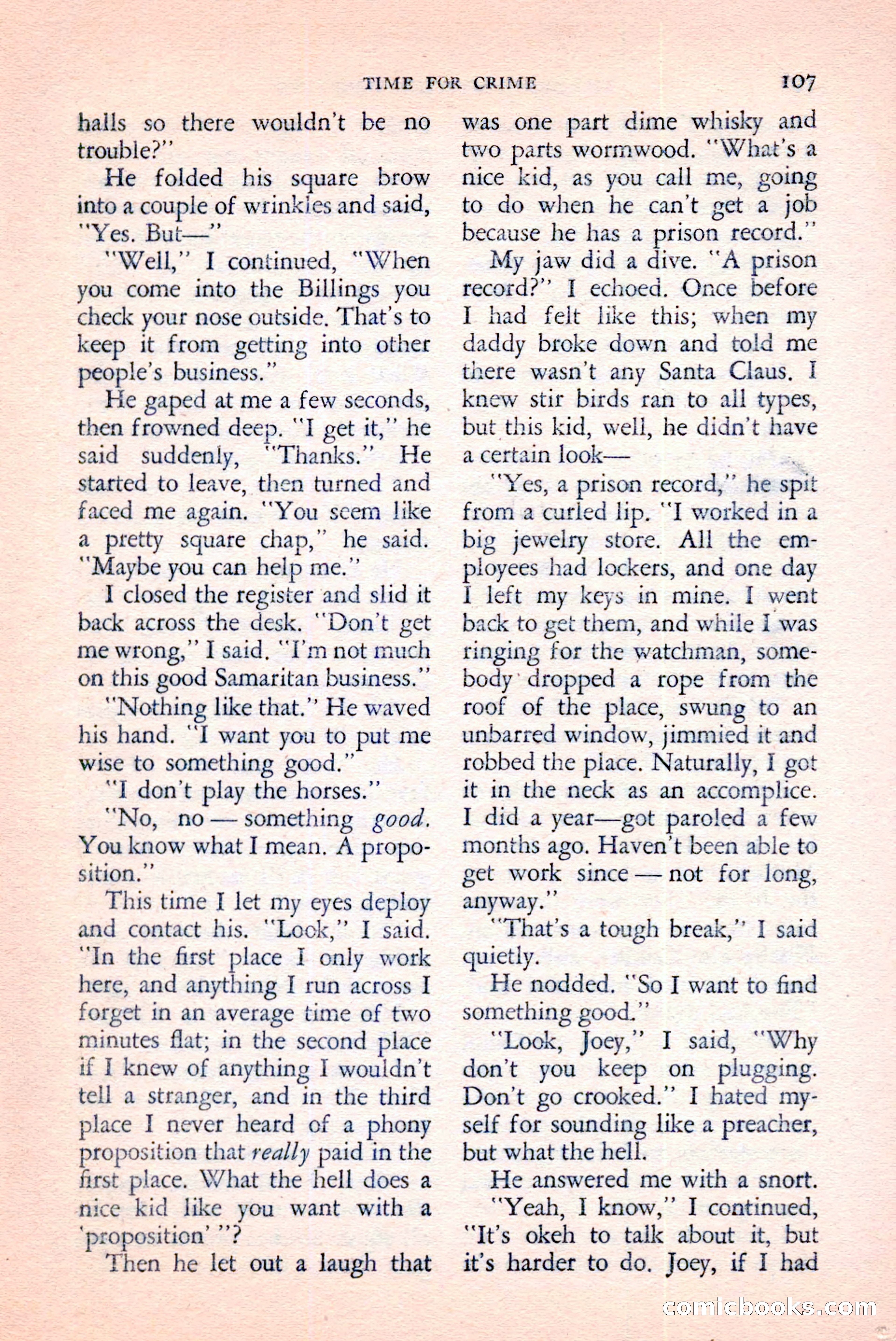 The Saint Mystery Magazine, June 1959 — page 109 of 132