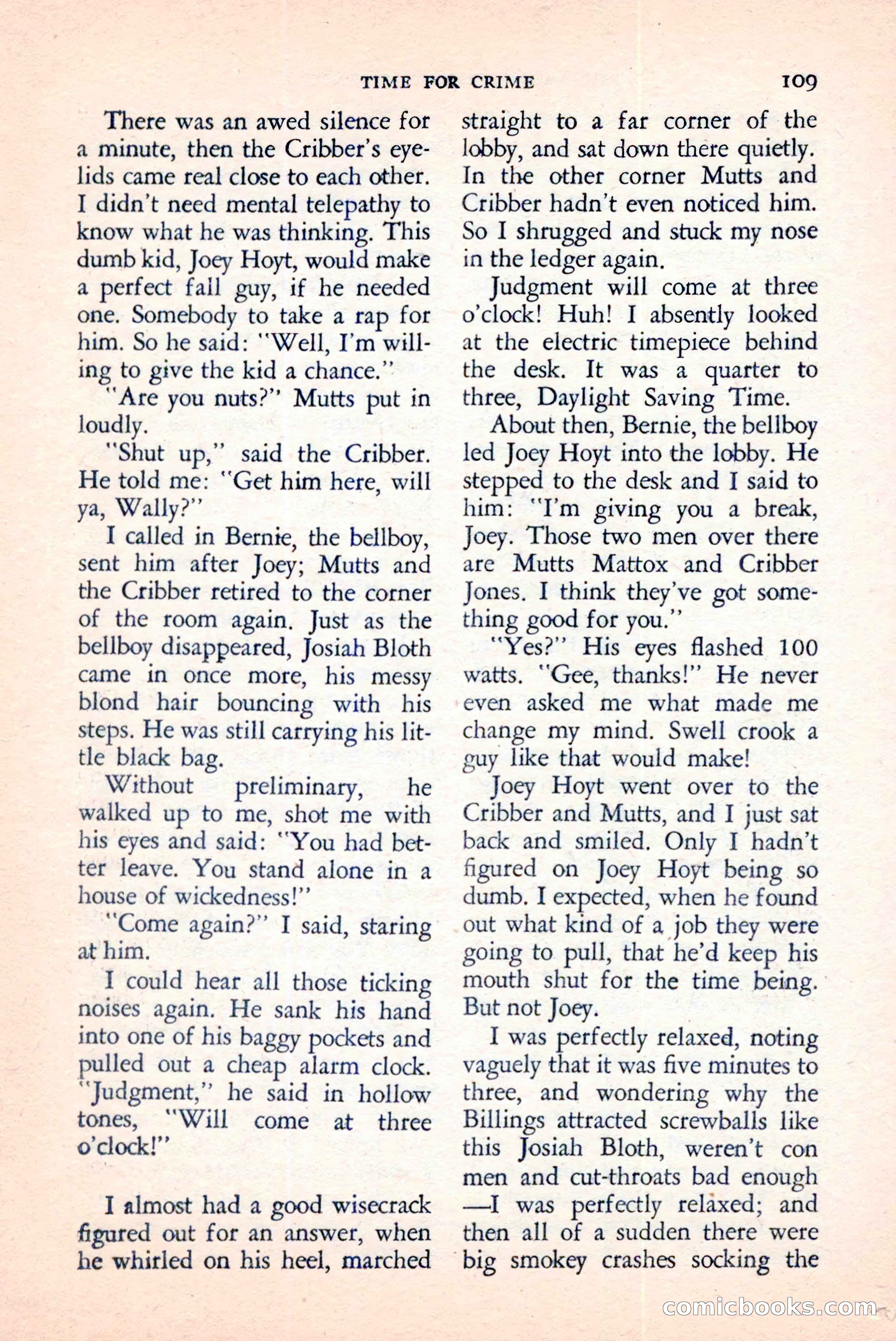 The Saint Mystery Magazine, June 1959 — page 111 of 132