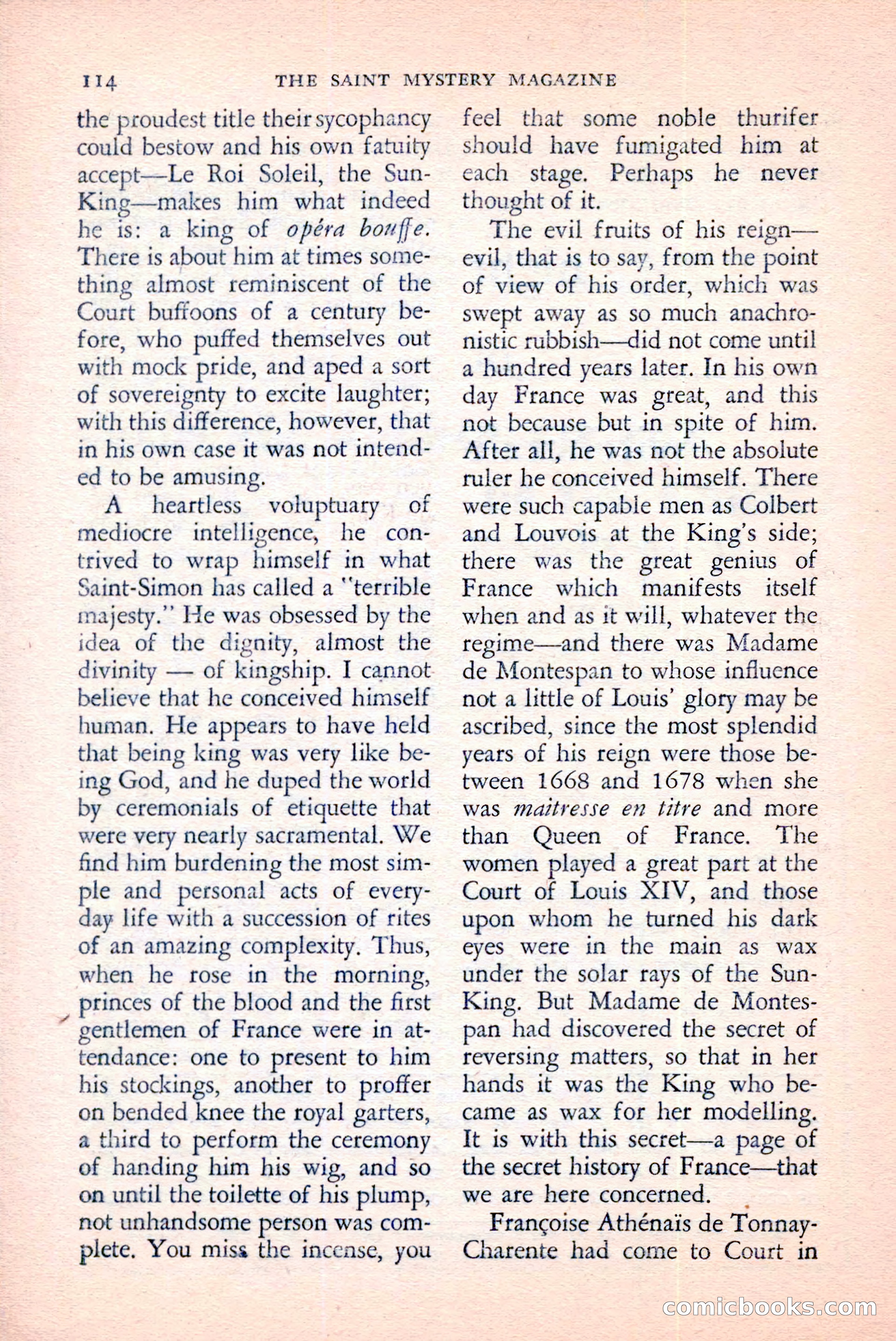 The Saint Mystery Magazine, June 1959 — page 116 of 132