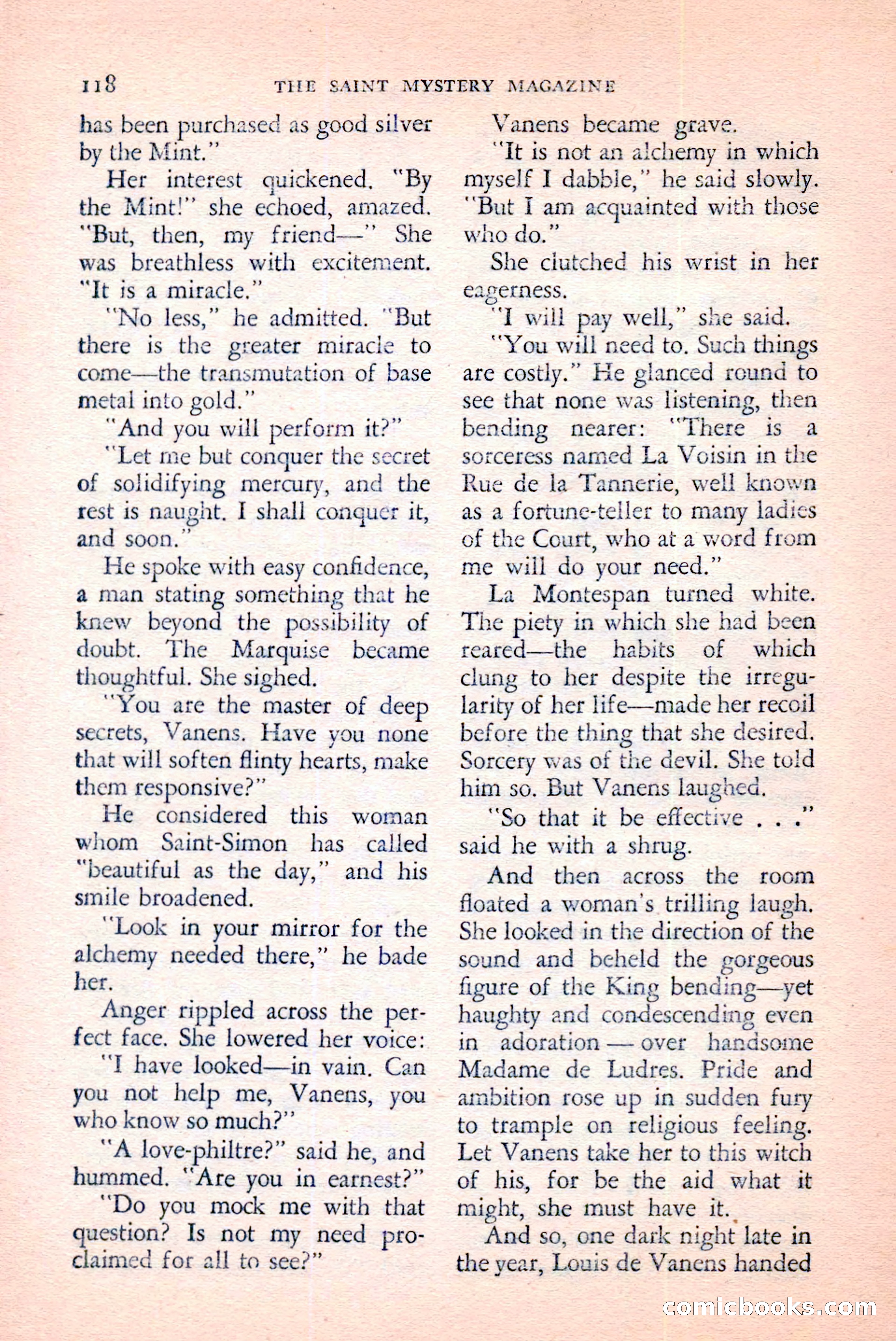 The Saint Mystery Magazine, June 1959 — page 120 of 132