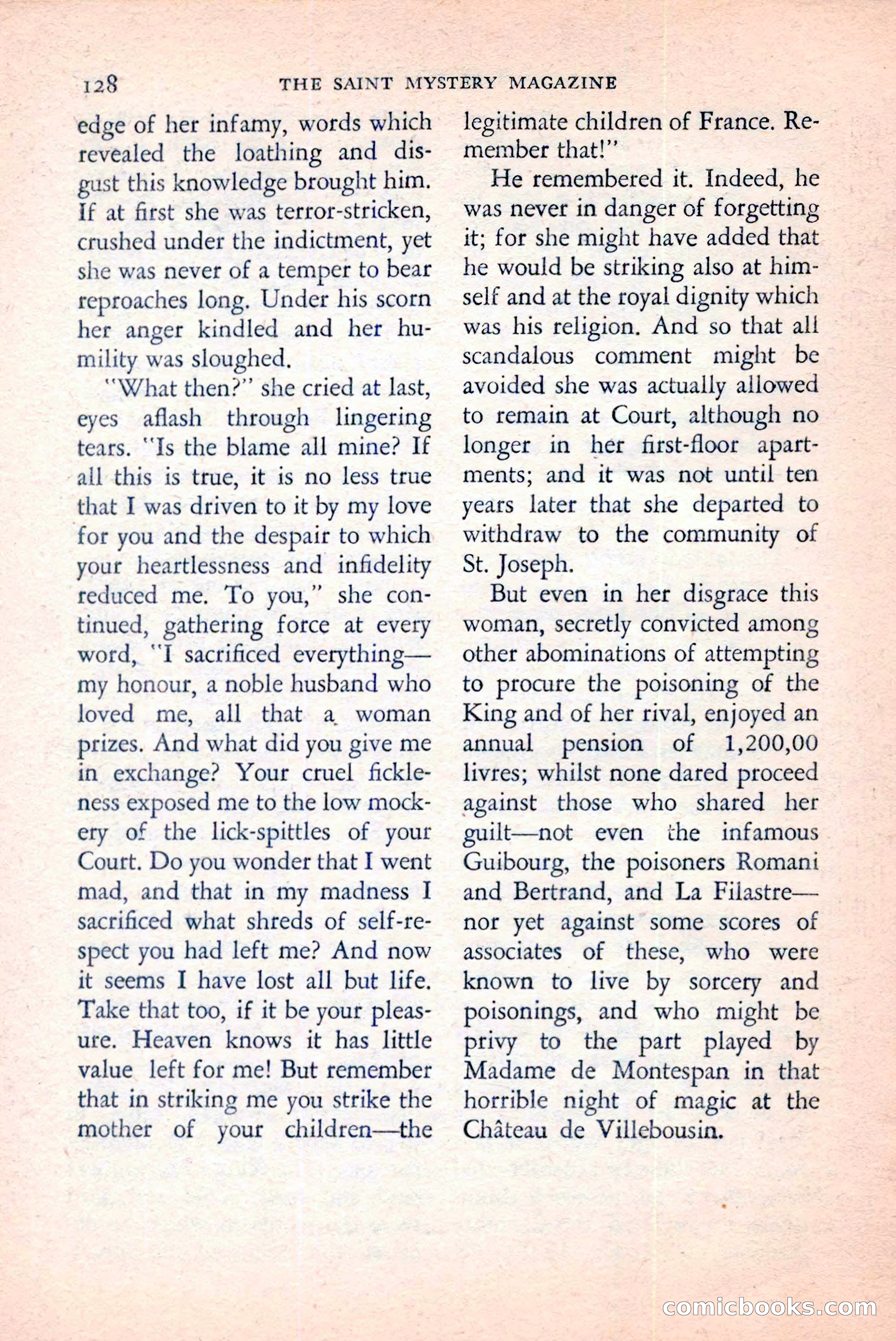 The Saint Mystery Magazine, June 1959 — page 130 of 132