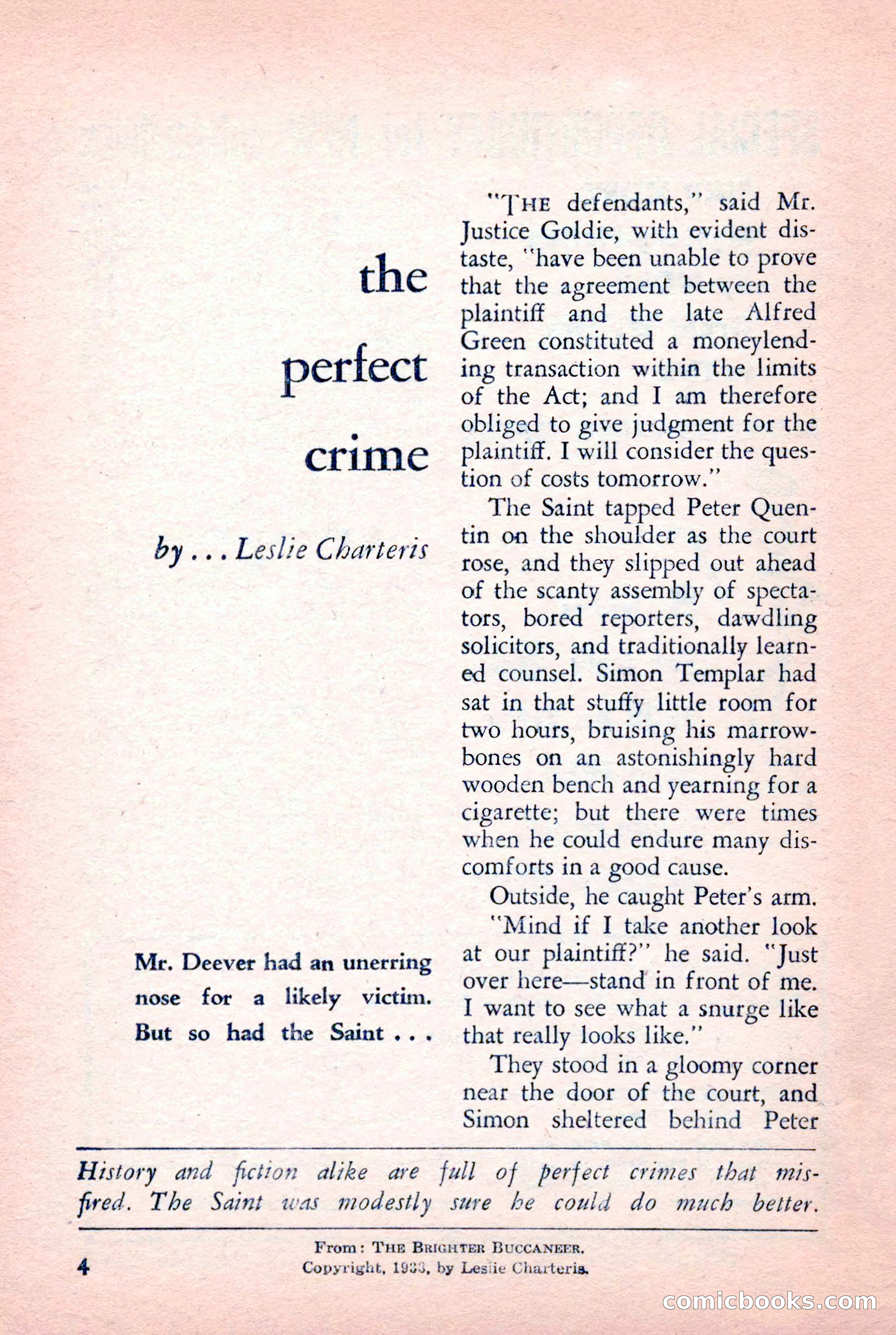 The Saint Mystery Magazine — page 6 of 132