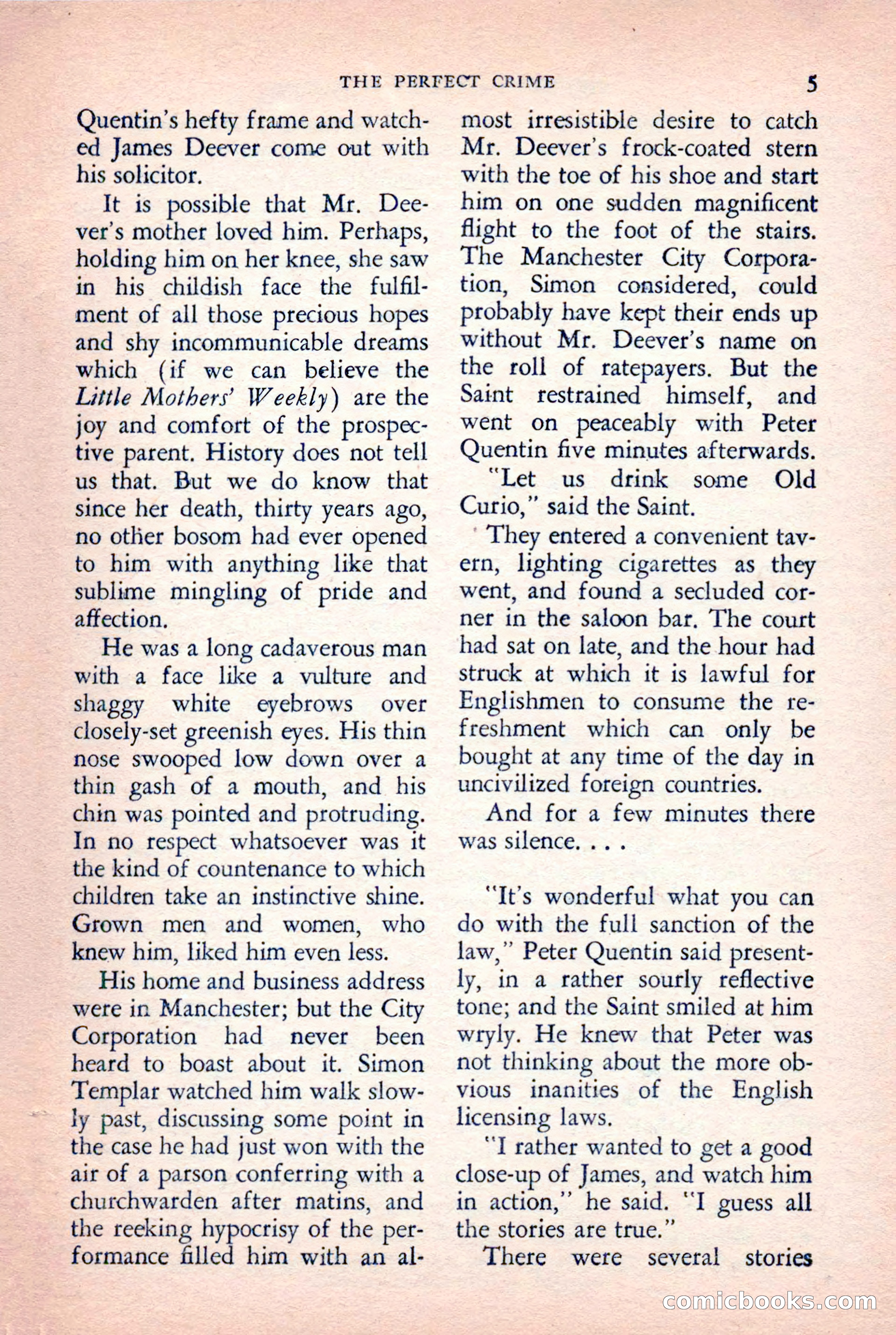 The Saint Mystery Magazine — page 7 of 132