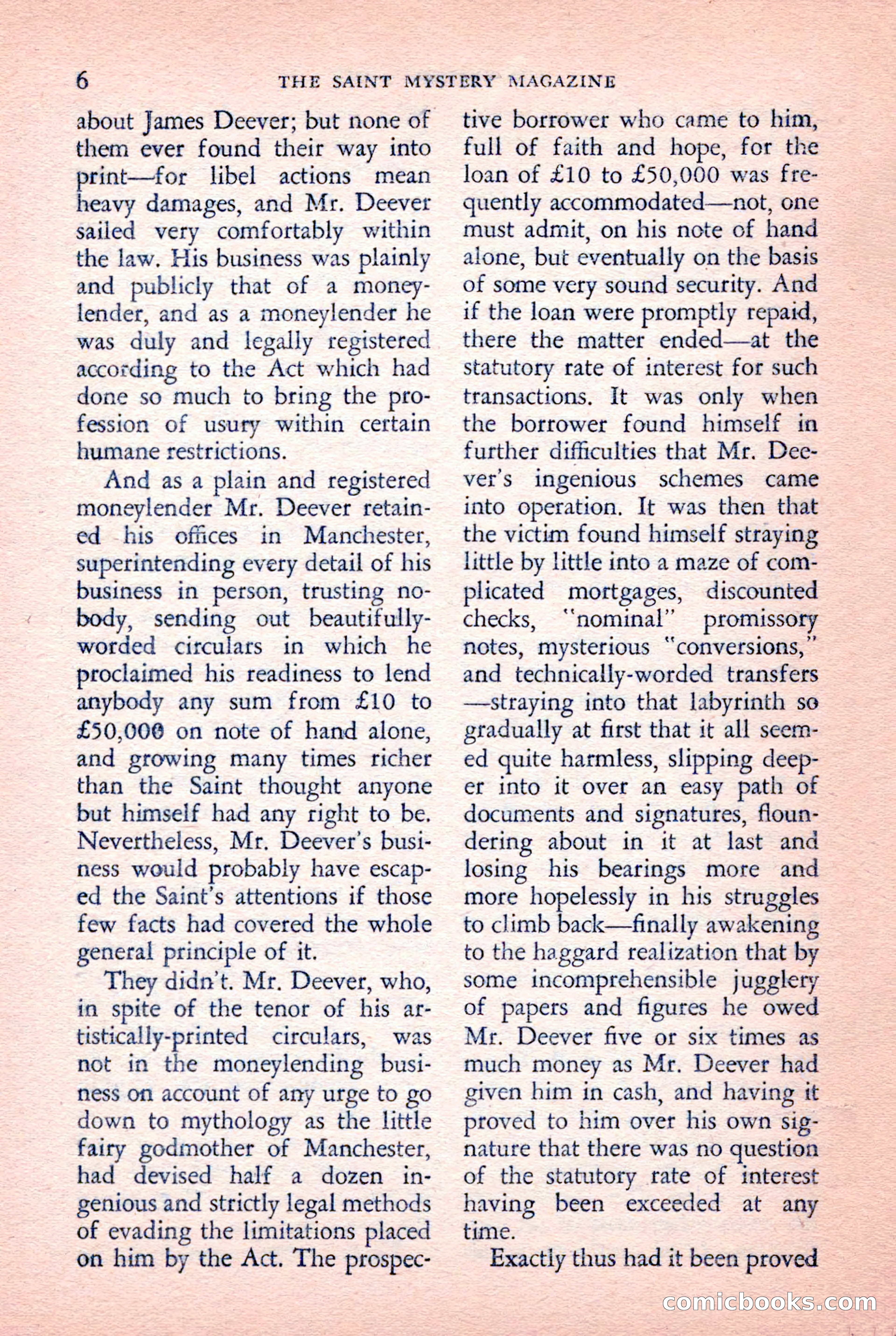 The Saint Mystery Magazine — page 8 of 132